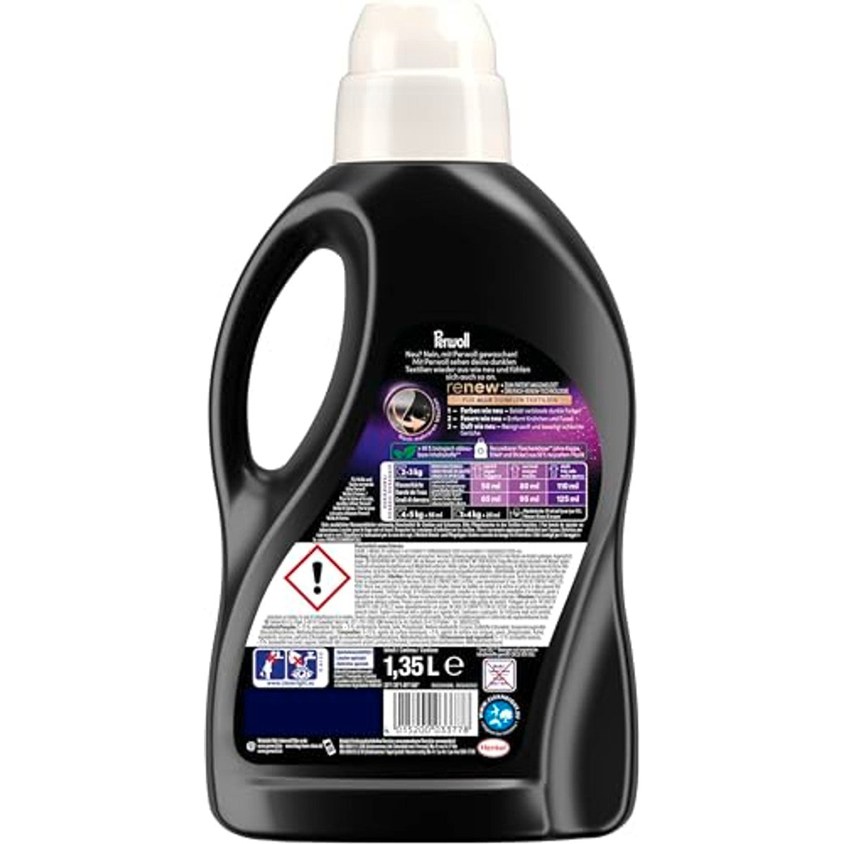 Perwoll Renew Black vloeibaar wasmiddel donkere was 27 wasbeurten - 3-pack