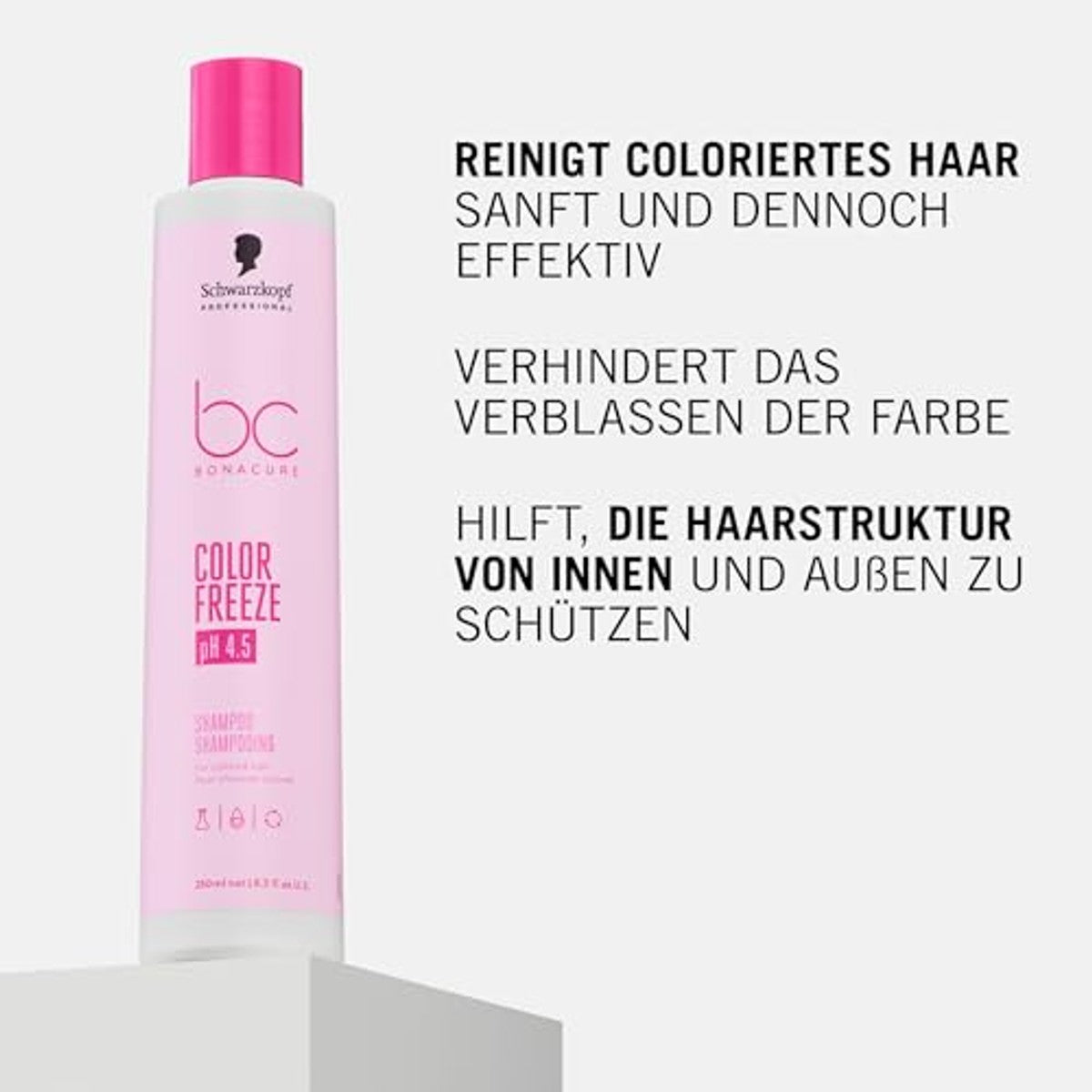BC Bonacure pH 4.5 Color Freeze shampoo - 6 stuks