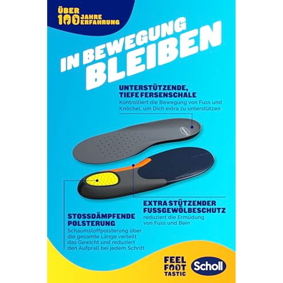 Dr. Scholl's Heavy Duty Support inlegzolen mannen maat 40-46,5 - 6-pack