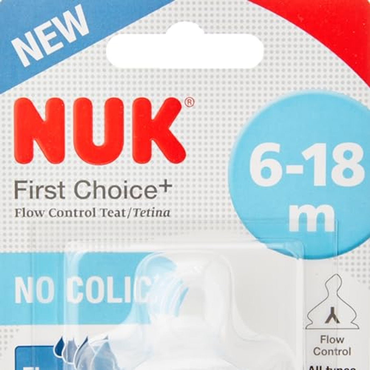 NUK First Choice+ Zuigers 6-18 maanden 2 stuks – NUK