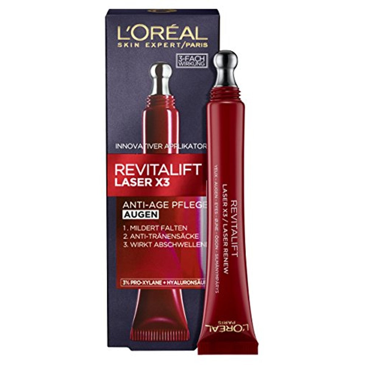 L'Oréal Paris Revitalift Laser X3 Oogcrème 15 ml (2 stuks) – L'Oréal Paris