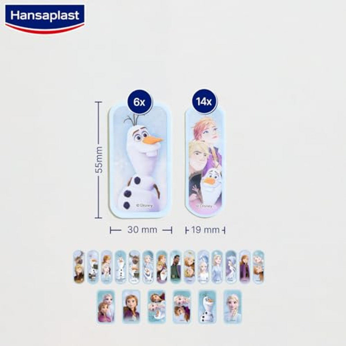 Elastoplast Hansaplast Kids Frozen 2 (20 strips) – Elastoplast