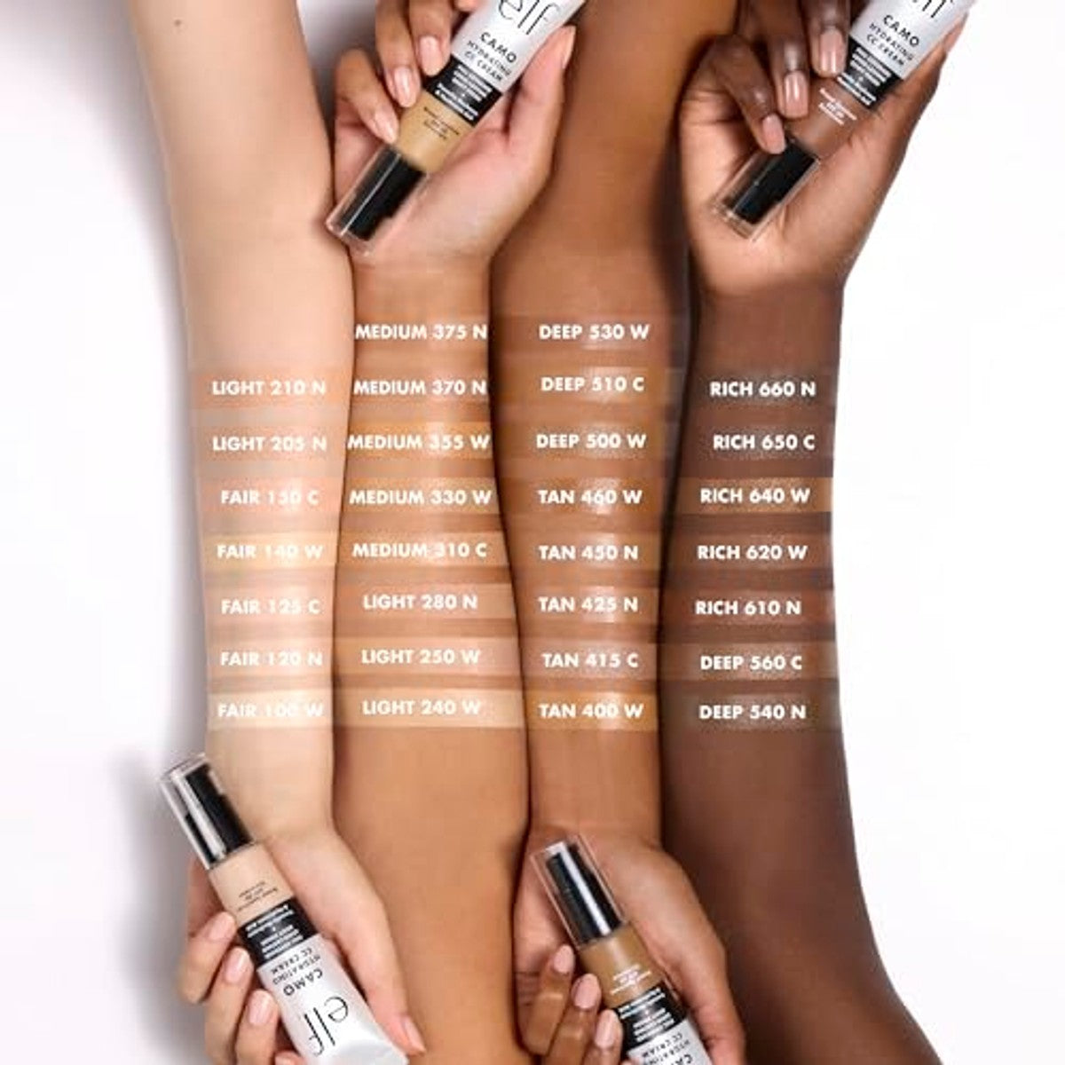 e.l.f. Camo CC Cream SPF 30 Light 210 N – foto 4