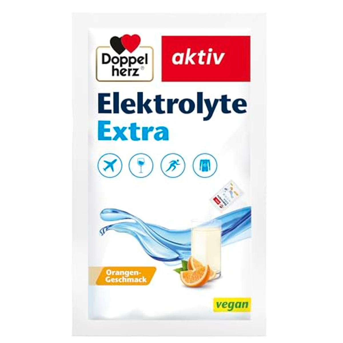 Doppelherz Elektrolyten Extra Sinaasappel 4 x 20 Portiezakjes - 6-pack