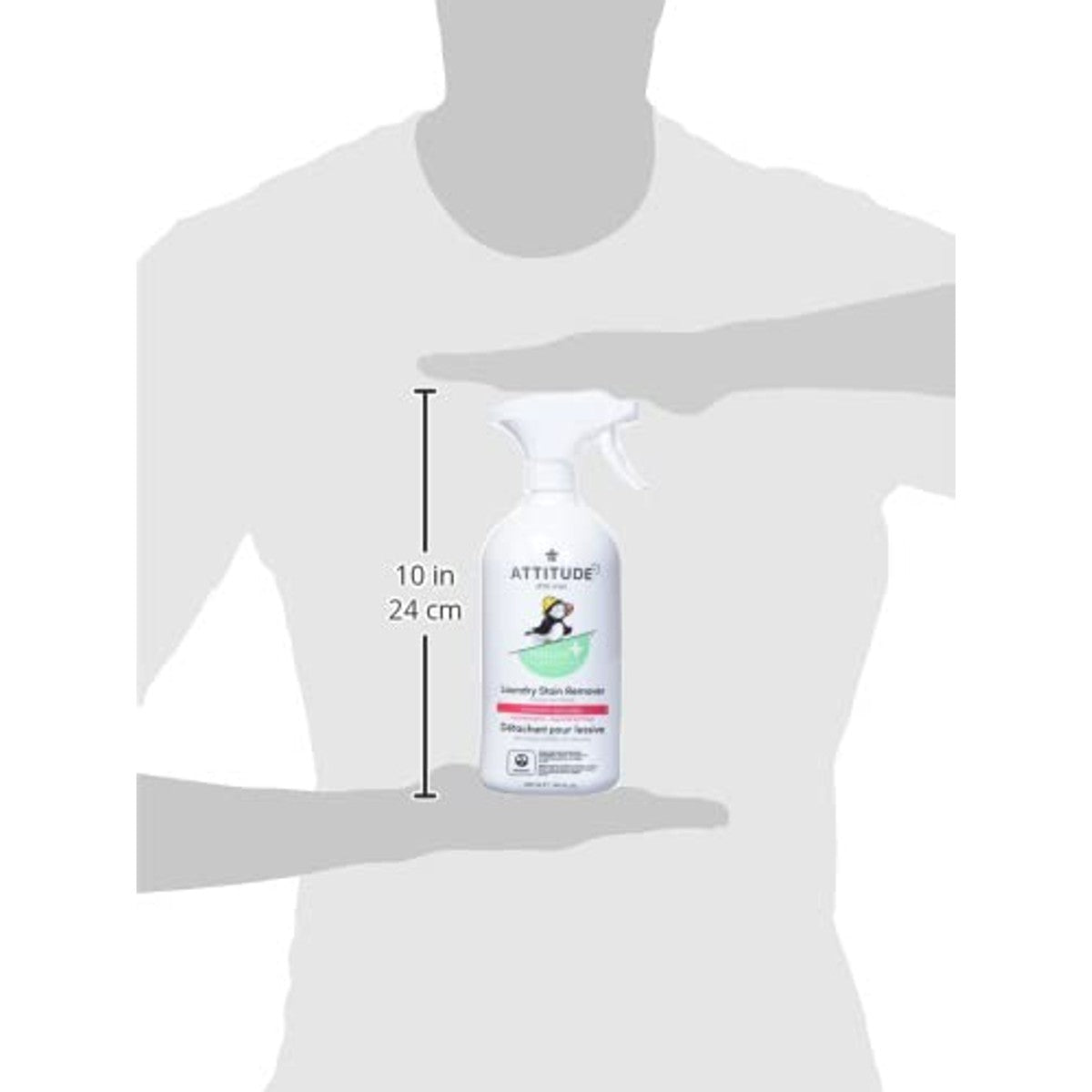 Attitude Baby Wasvlekkenverwijderaar Ongeparfumeerd 800 ml - 3-pack – foto 4
