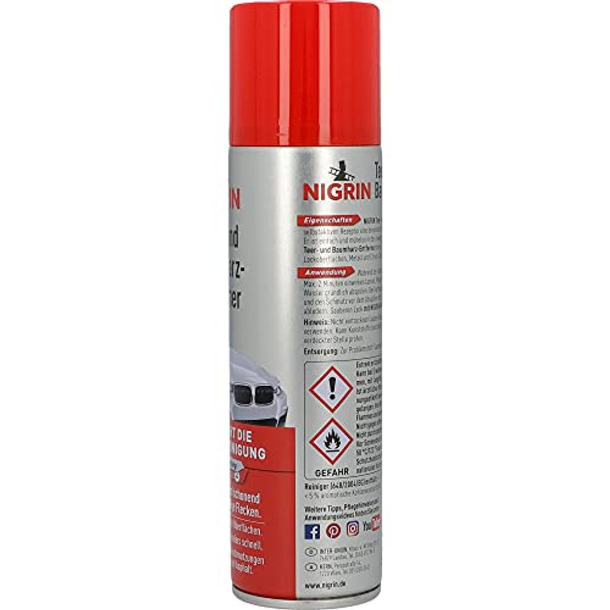 NIGRIN Teer- en boomhars remover spray 250 ml – NIGRIN