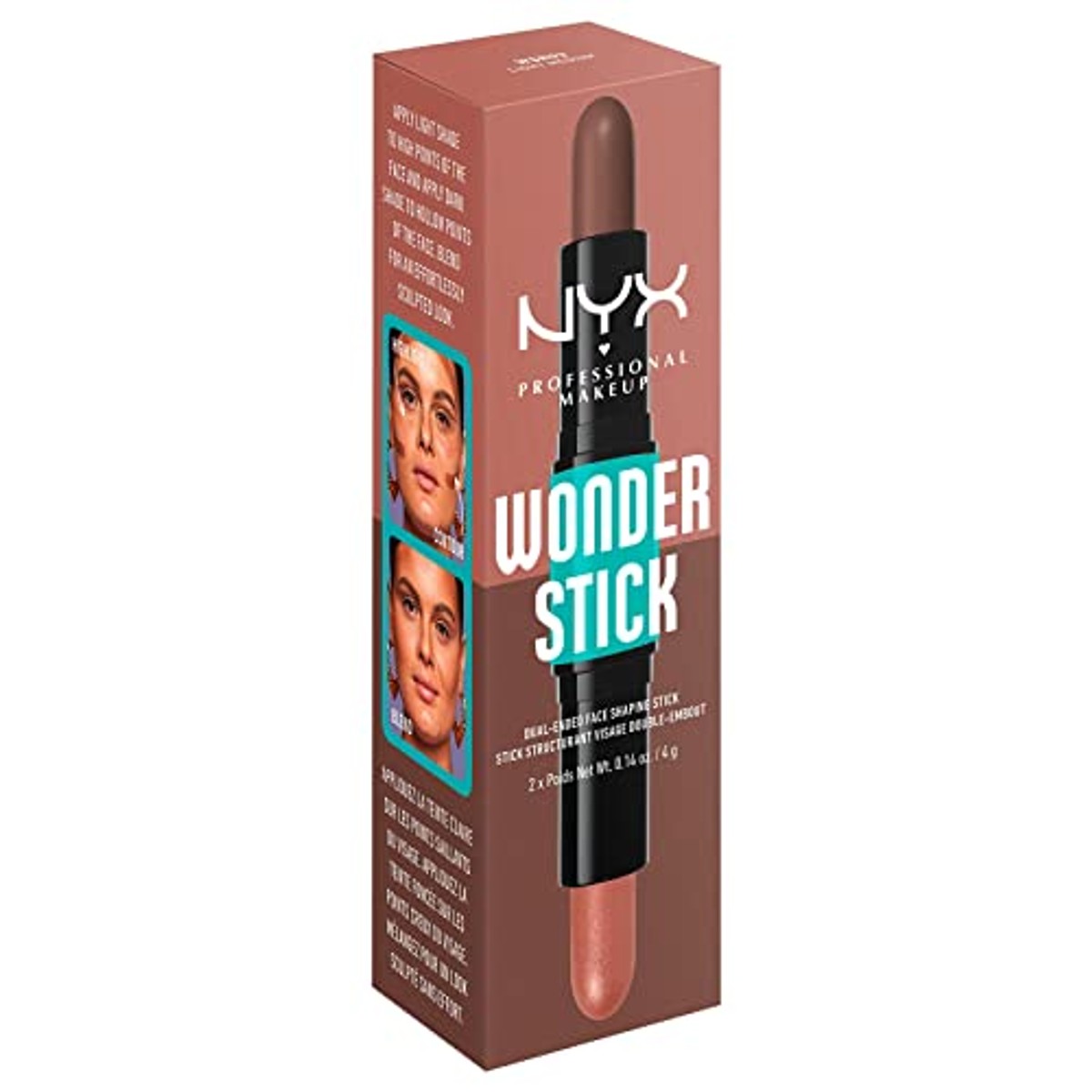 NYX PROFESSIONAL MAKEUP Wonder Stick Light Medium 1 x - 6 stuks – foto 4