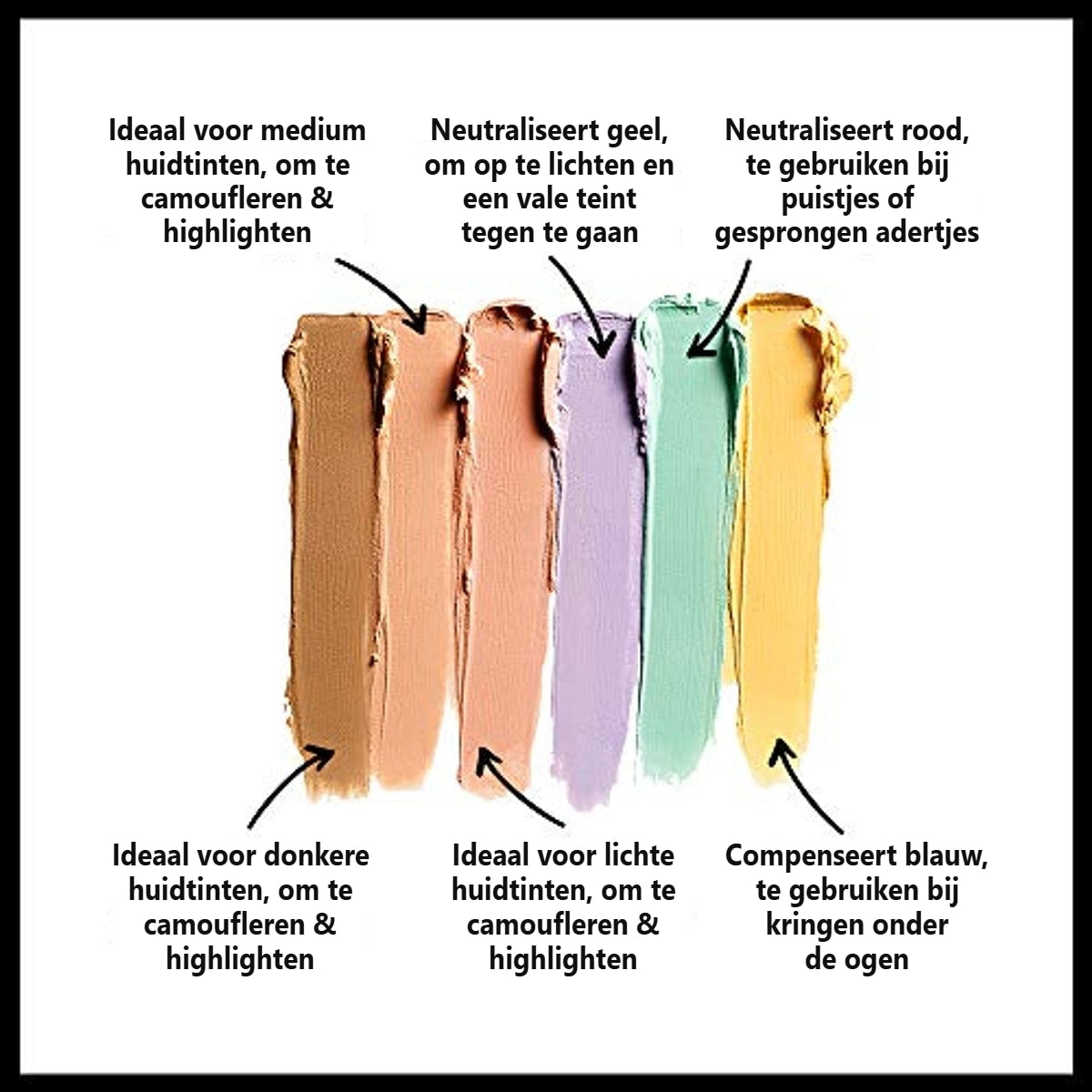 NYX PROFESSIONAL MAKEUP Color Correcting Palette 9 g - 3 stuks – foto 4