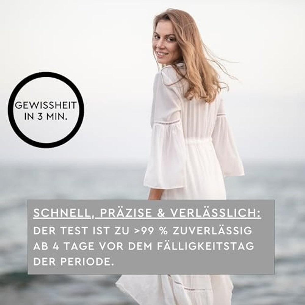 Sunlife Zwangerschapsvroegtest hCG Urinetest Ultra Vroeg 1 Stuk - 3-pack