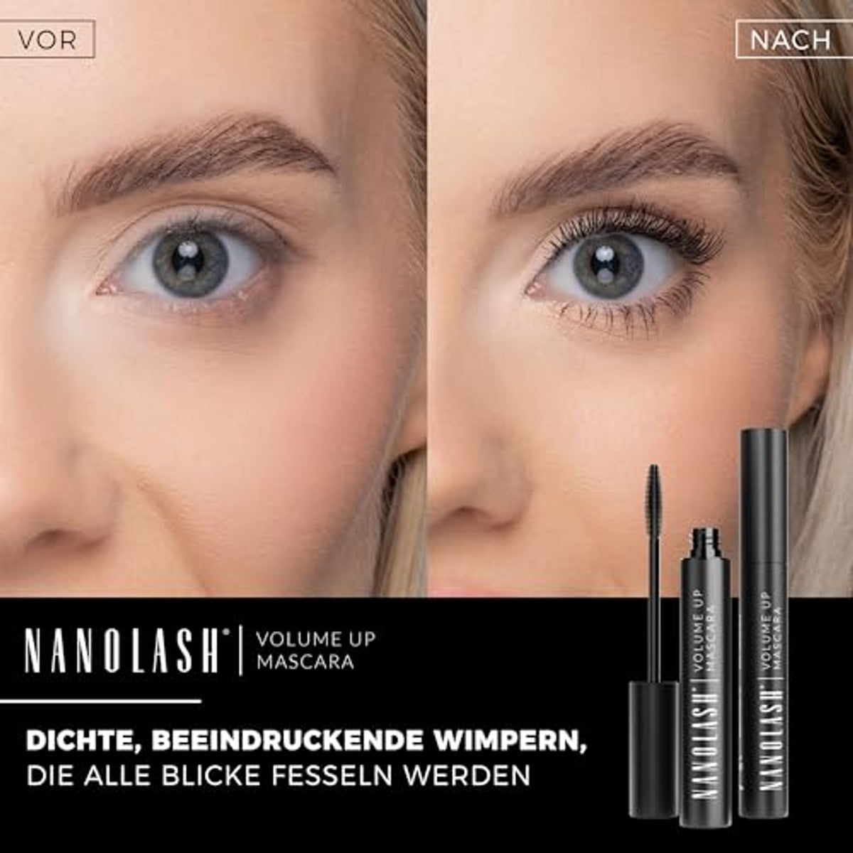 Nanolash Volume Up Mascara, 10 ml – Nanolash