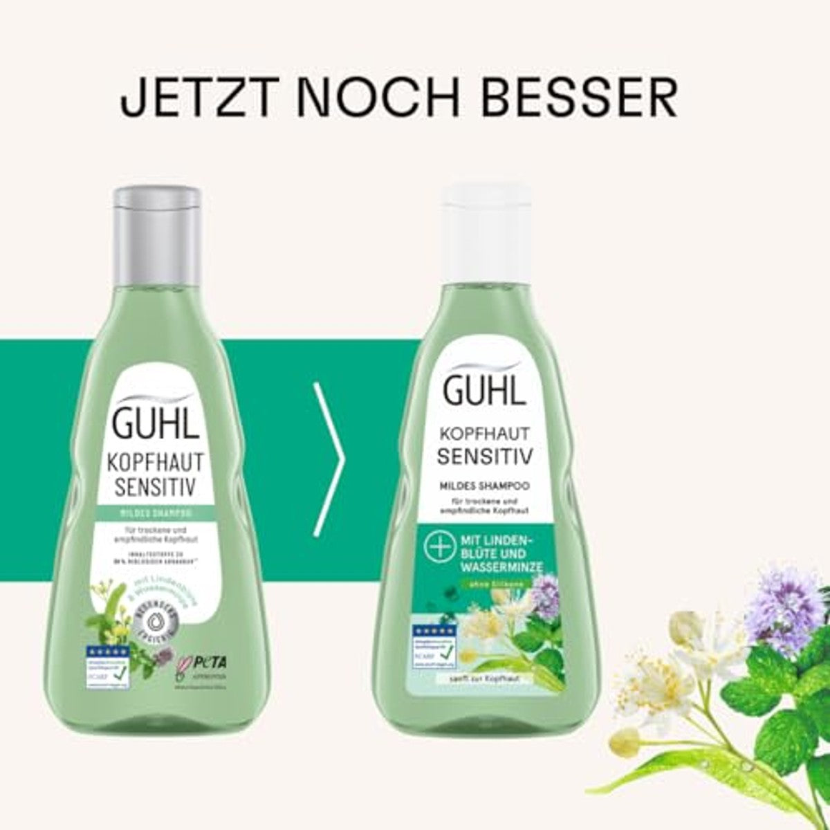 Guhl Hoofdhuid Sensitiv Shampoo 4-pack 4 x 250 ml – Guhl