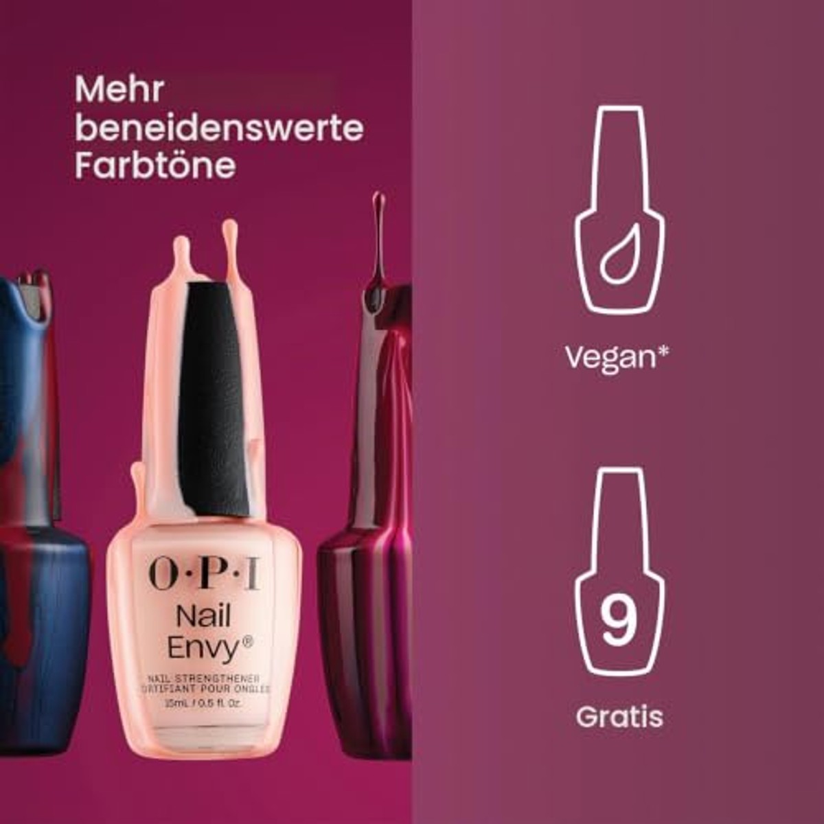 OPI Nail Envy Nagelverharder Double Nude-y 15 ml - 6-pack