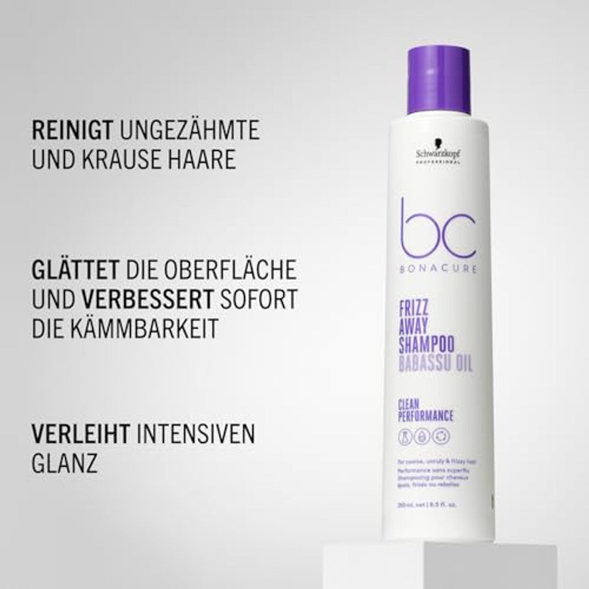 Schwarzkopf Professional Bonacure Frizz Away Shampoo 250 ml 6 stuks
