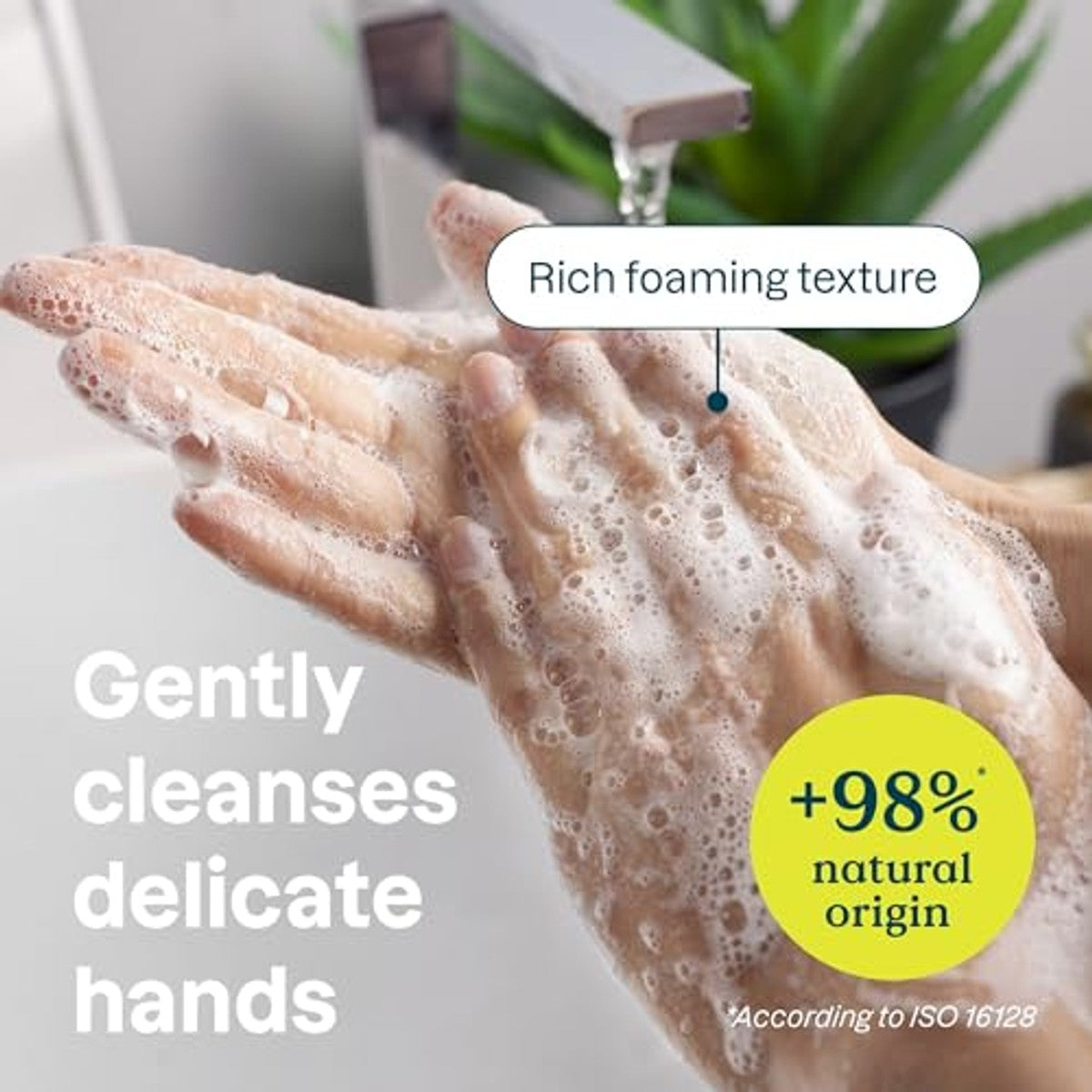 Attitude Handzeep Gevoelige Huid met Haver Geurloos 473 ml - 3-pack