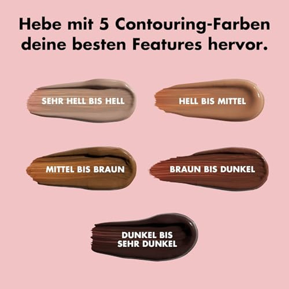 e.l.f. Halo Glow Contour Beauty Wand Tan/Deep 6 stuks