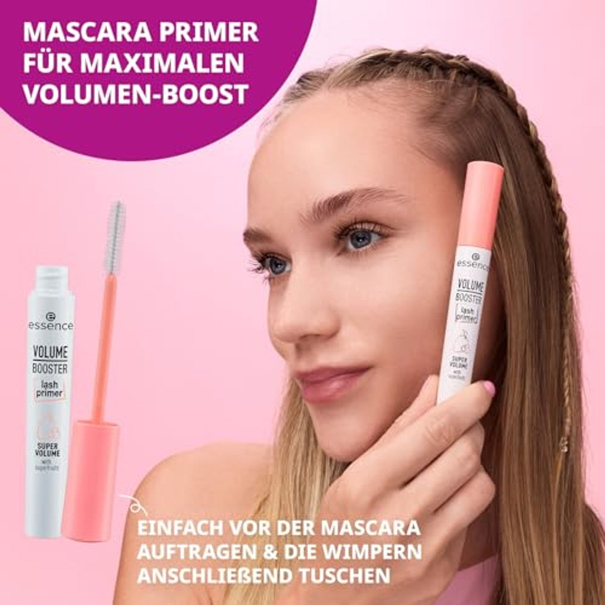essence Volume Booster lasprimer wit, 7 ml - 6-pack