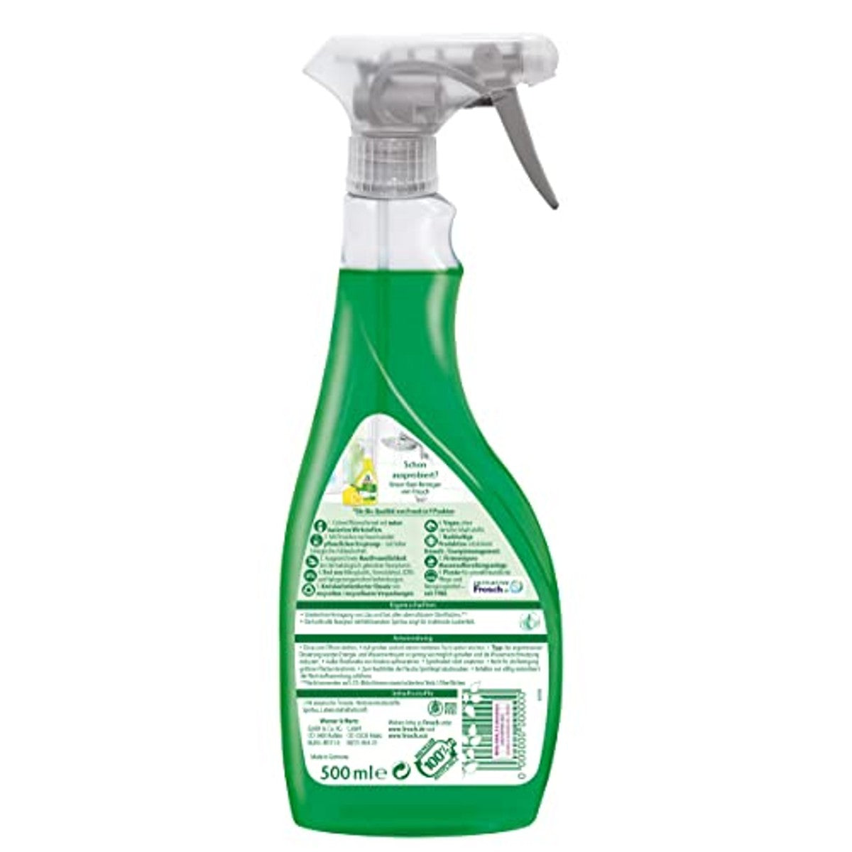 FROSCH Glasreiniger Spiritus (1 stuk) 3 x 500 ml - Voordeelverpakking