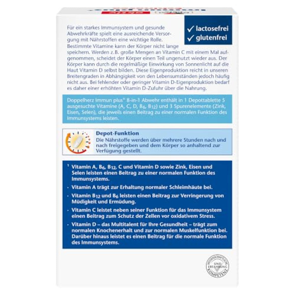 Doppelherz Immun Plus Echinacea 8-in-1 Afweer Depot 120 tabletten - 6-pack