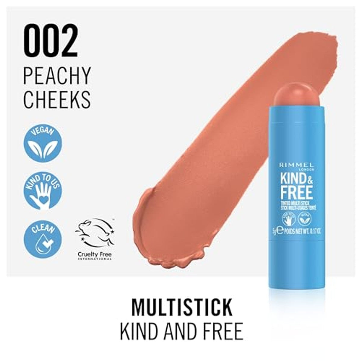KIND & FREE getinte multi stick 5 gr – Rimmel London