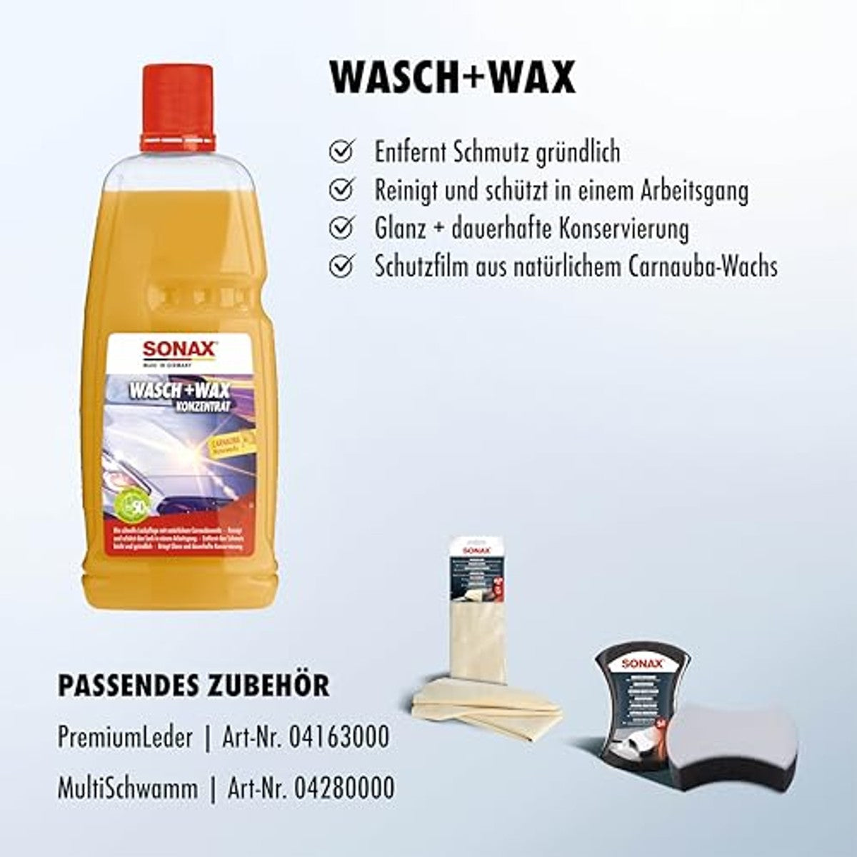 SONAX Was+Wax (1 liter) – SONAX