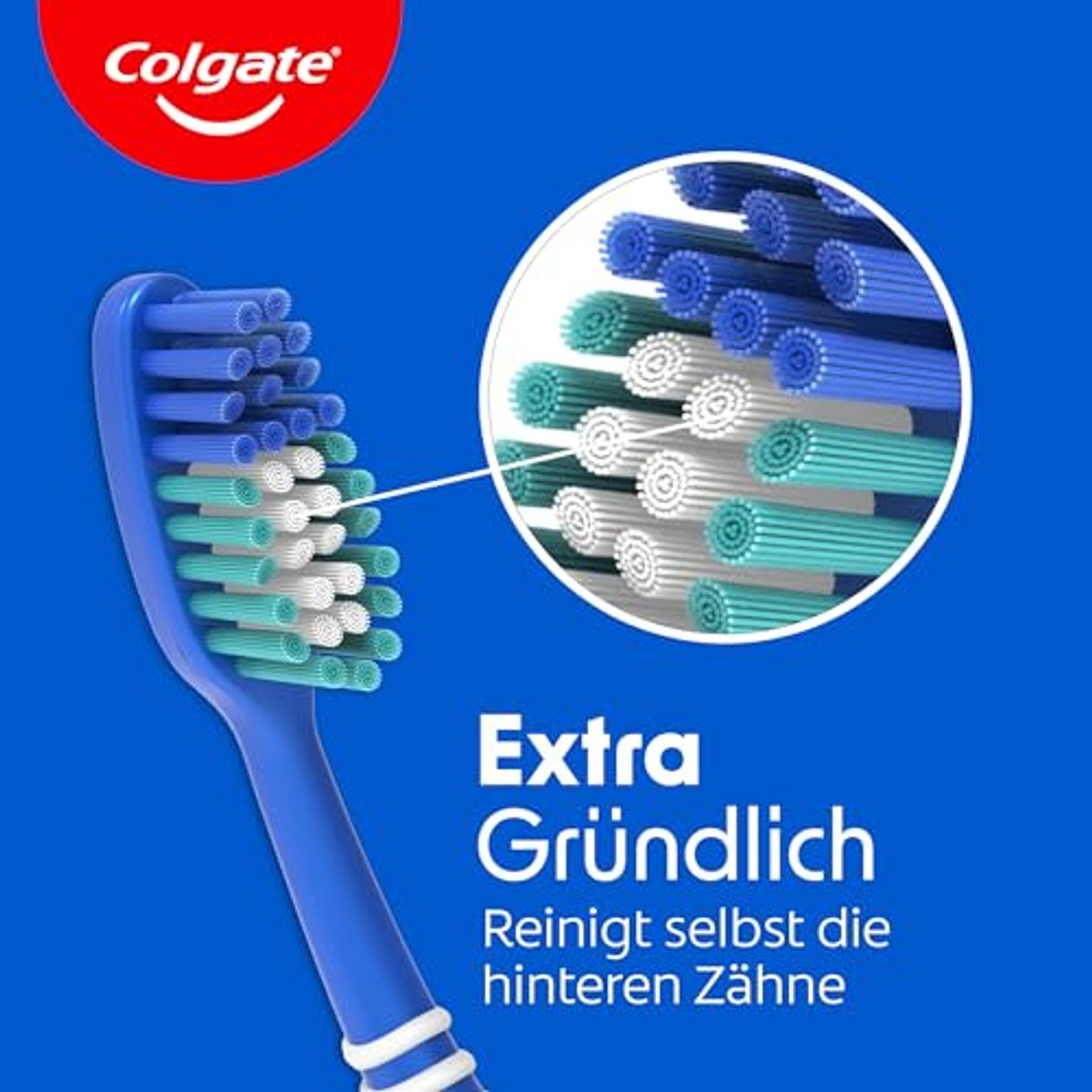 Colgate Extra Clean Medium Tandenborstel 3 stuks – Colgate