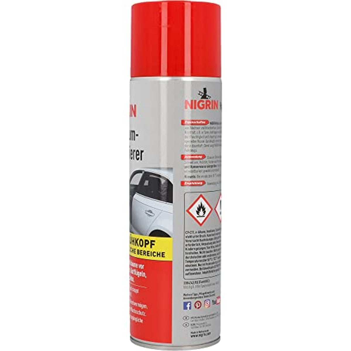NIGRIN 74065 Anti-corrosie-spray voor holtes 6 x 500 ml - Voordeelverpakking