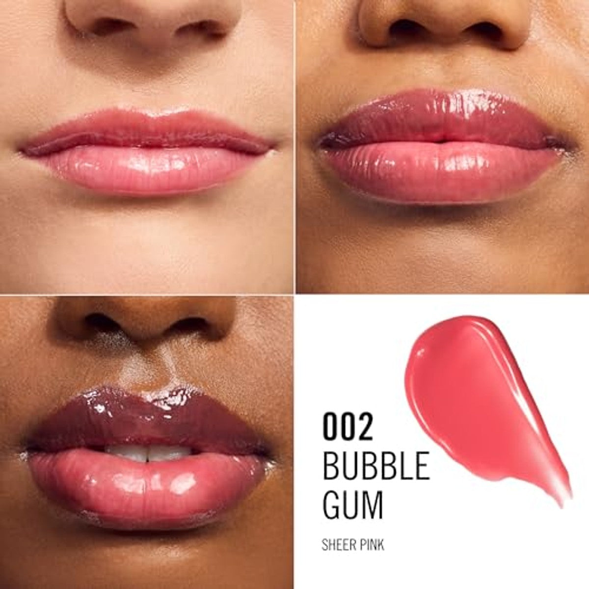 Rimmel London Oh My Gloss Butter Me Up Lippenbalsem, Bubble Gum 002, 15 ml – Rimmel London