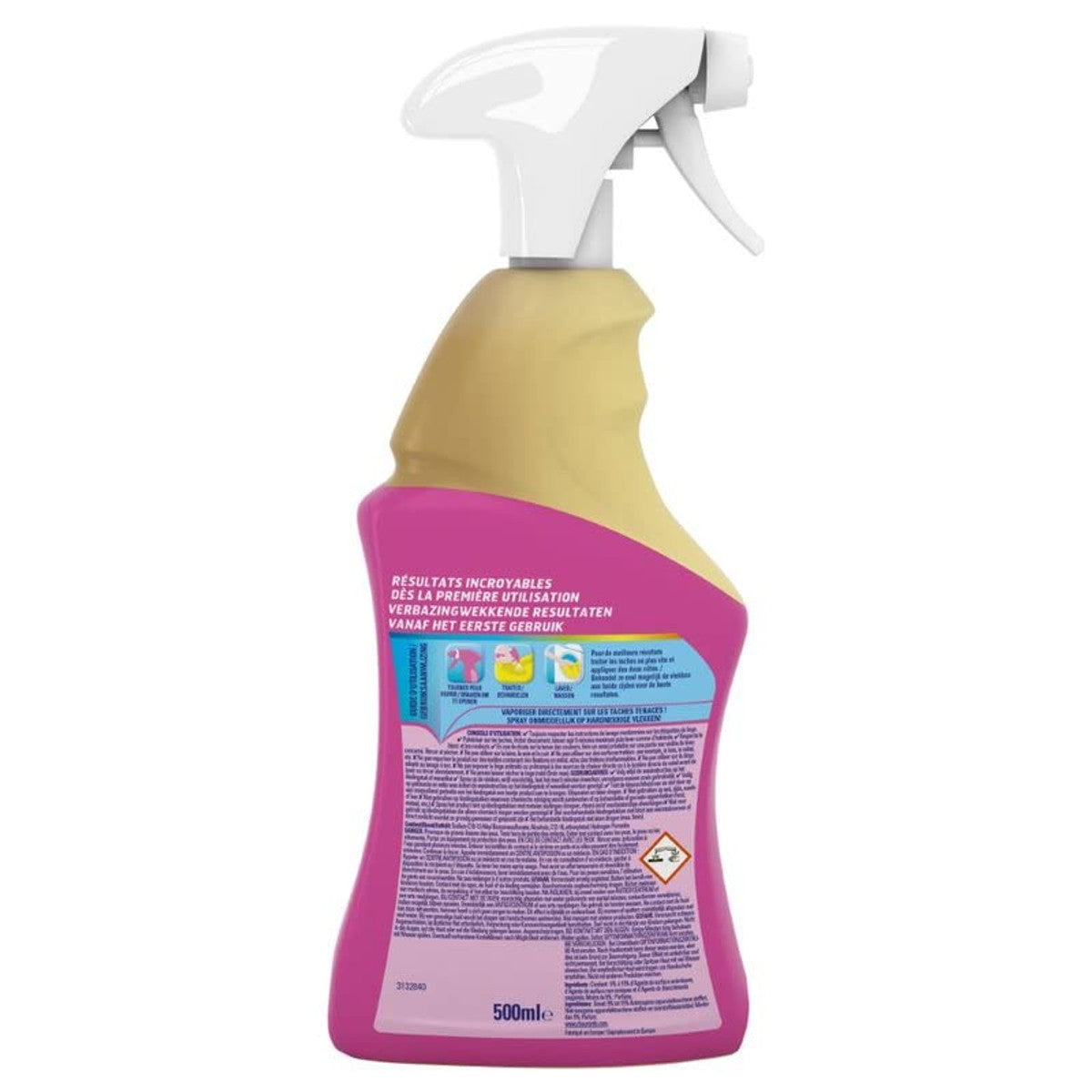 Vanish Gold Vlekverwijderaar Voorwas 3 x 500 ml - Voordeelverpakking