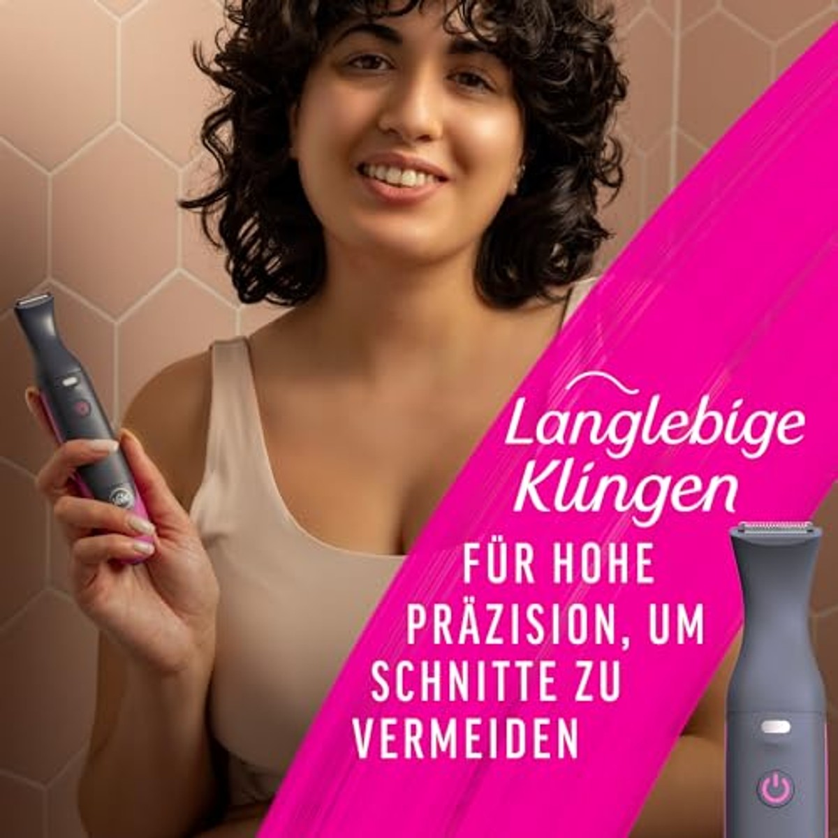 Veet Expert Intimate Trimmer voor gezicht en intieme zones - 3-pack