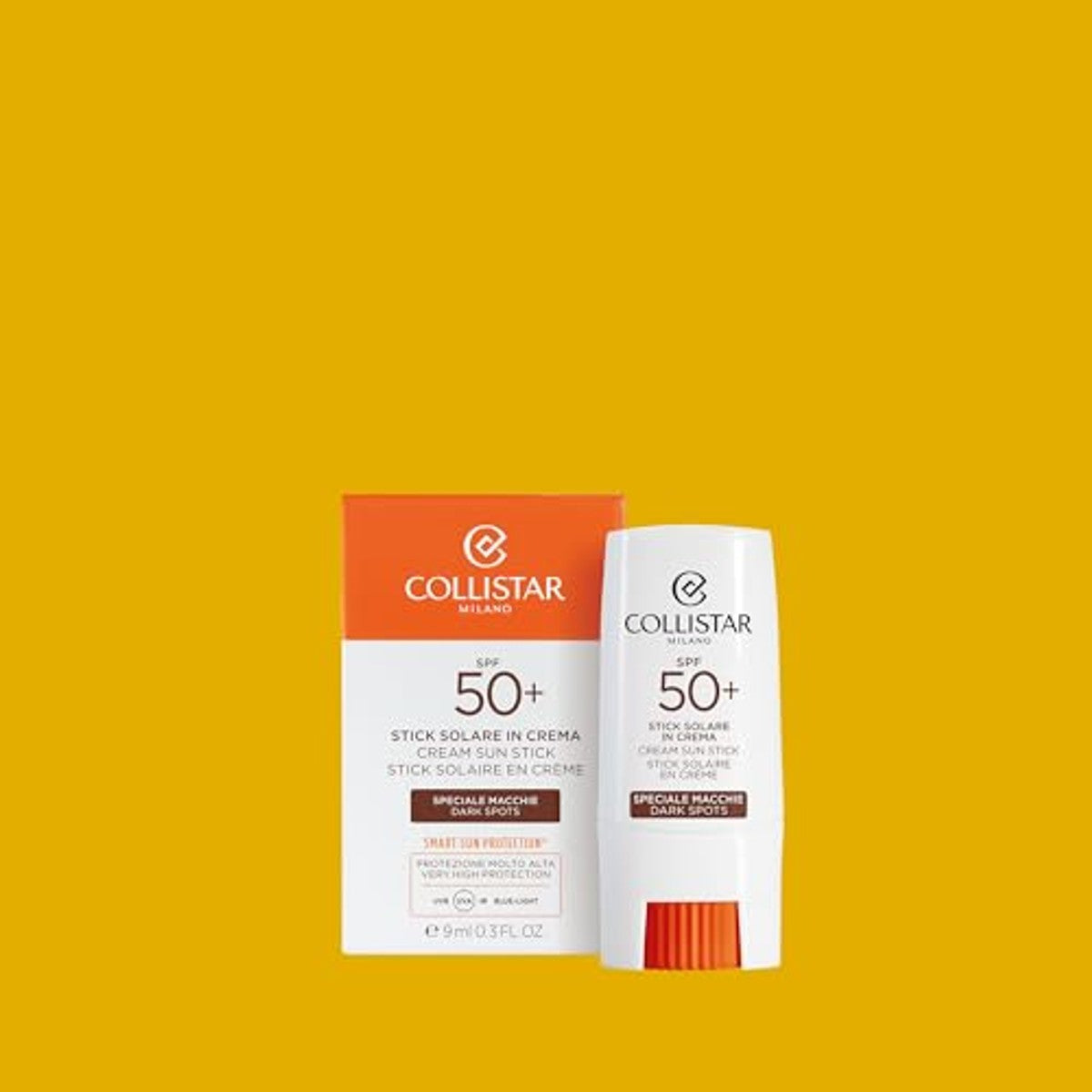 Collistar Zonnebrandcrème Stick SPF 50+ tegen Vlekken 9 ml - 3-pack