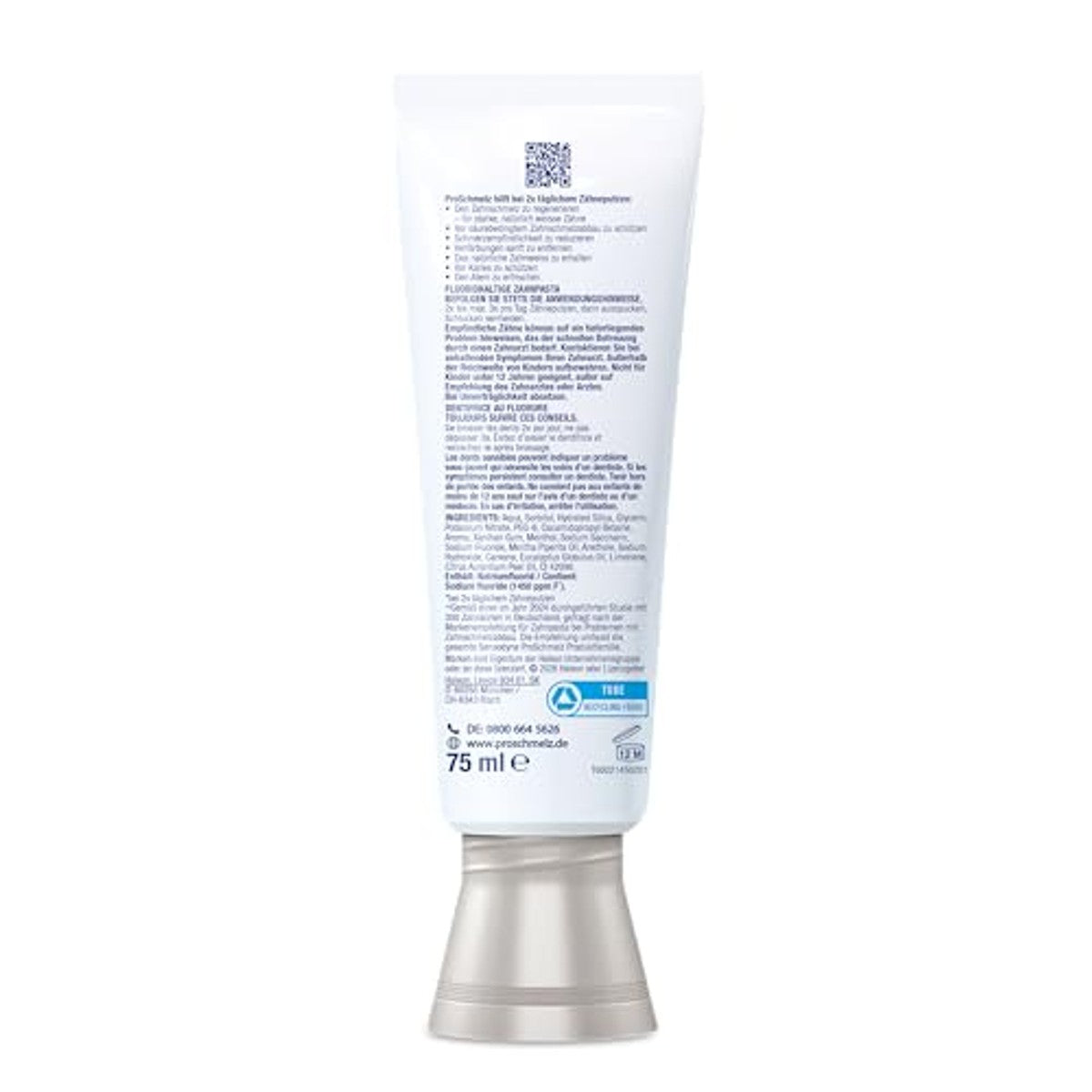 PROSCHMELZ Sanft Weiss tandpasta 3 x 75 ml - Voordeelverpakking
