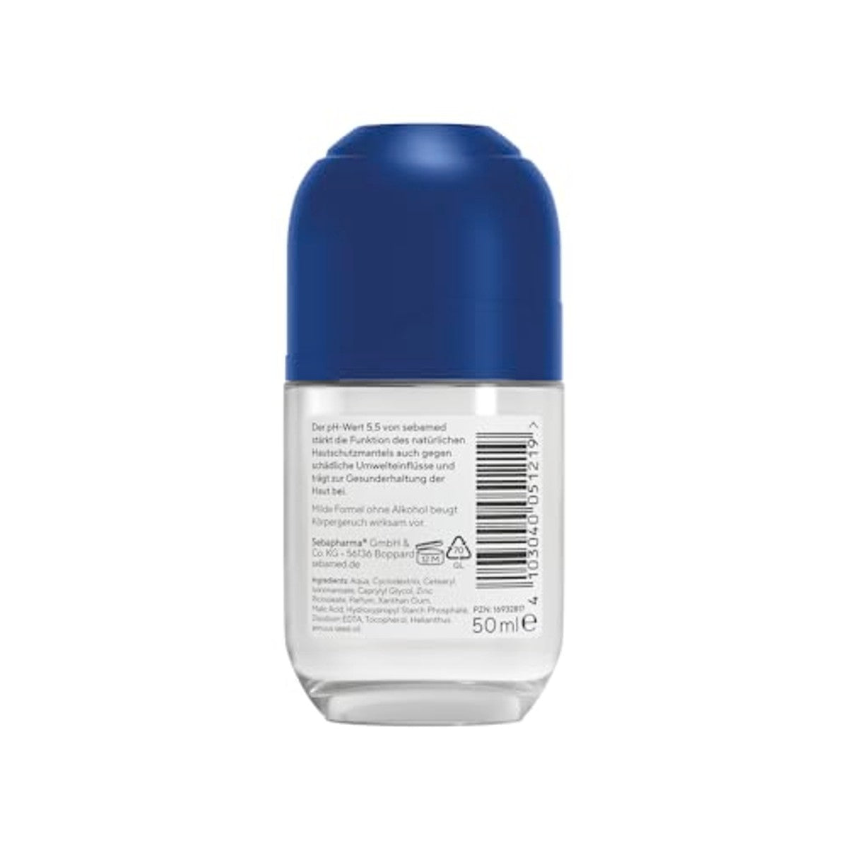 Sebamed Roll-On Balsem Deodorant voor mannen 6 x 50 ml - Voordeelverpakking