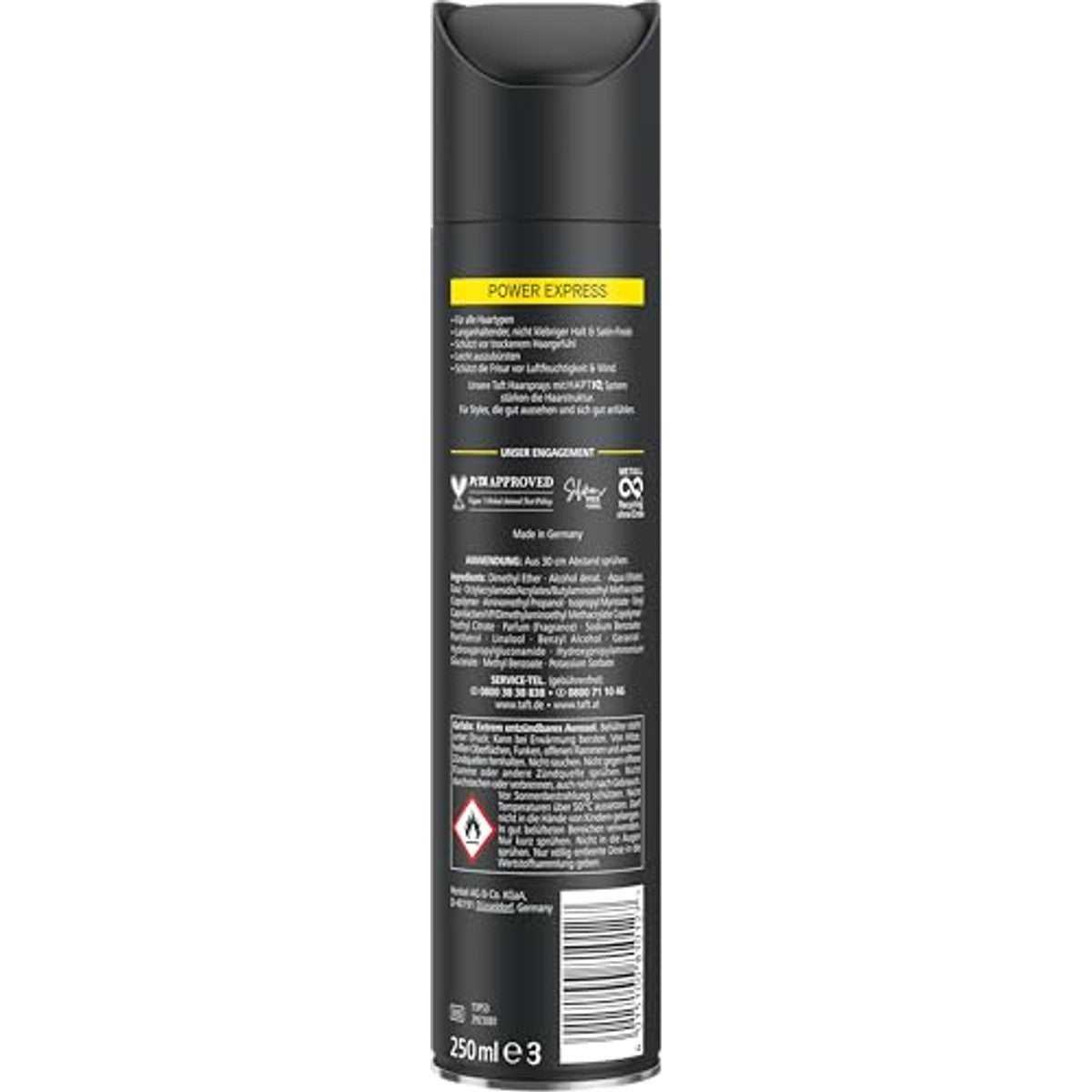 Schwarzkopf TAFT Power Express Haarspray 250 ml – TAFT
