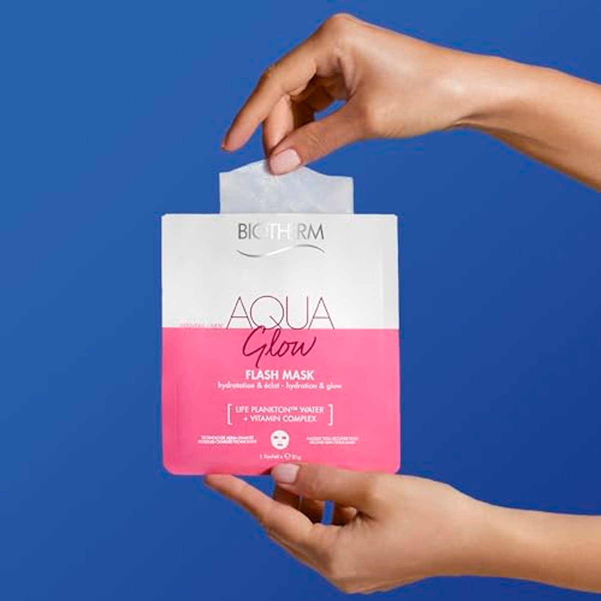 Biotherm Aqua Super Mask Glow Doekmasker 31 g