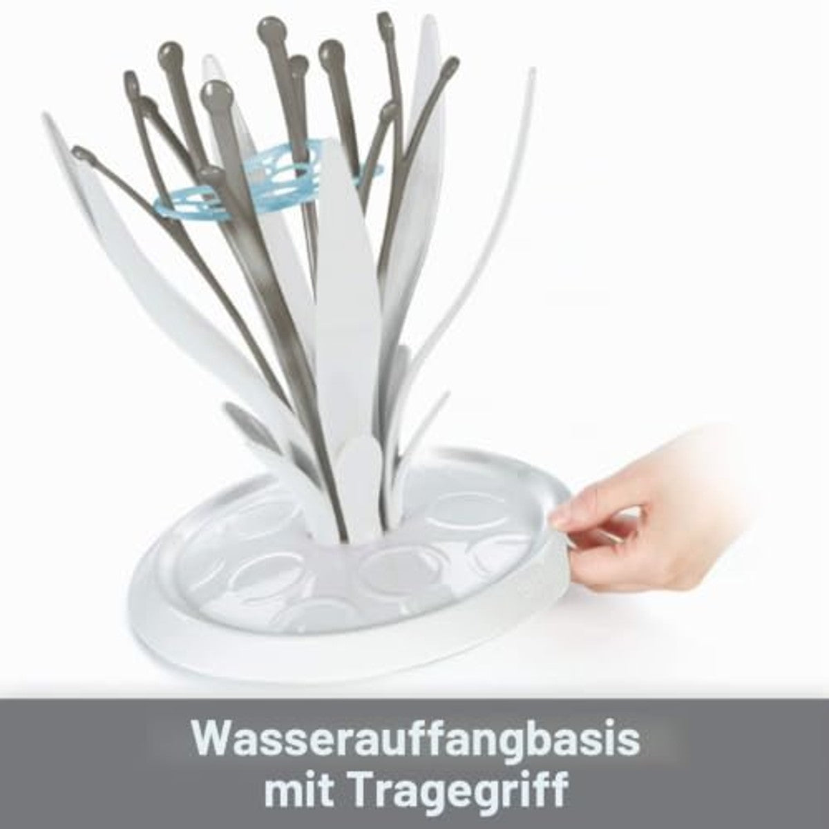 NUK Multi Dry-afdruiprek voor maximaal 6 flessen - 3-pack