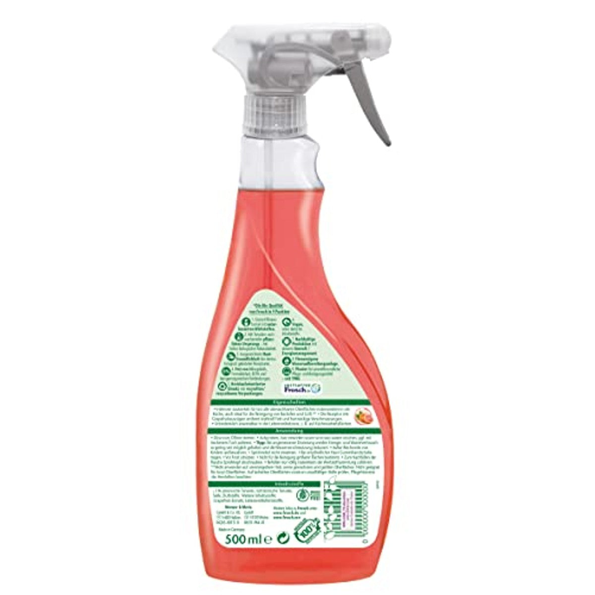 FROSCH Vetverwijderaar Grapefruit 0,5 l – FROSCH