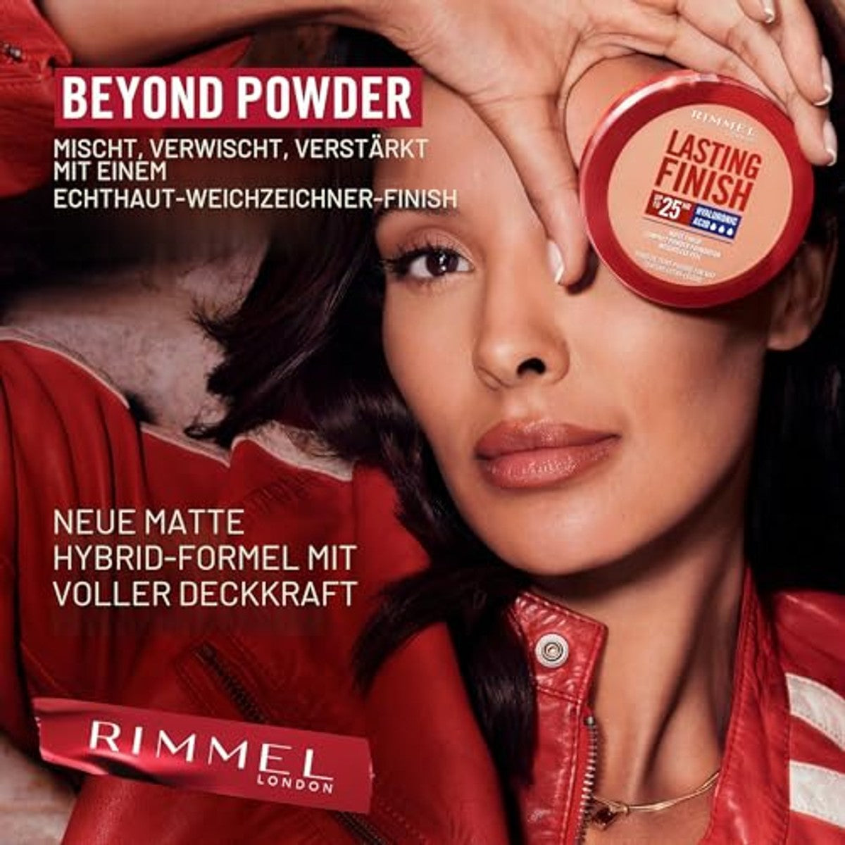 Rimmel London Lasting Finish 005 Ivory Compact Foundation 7 g - 3 stuks