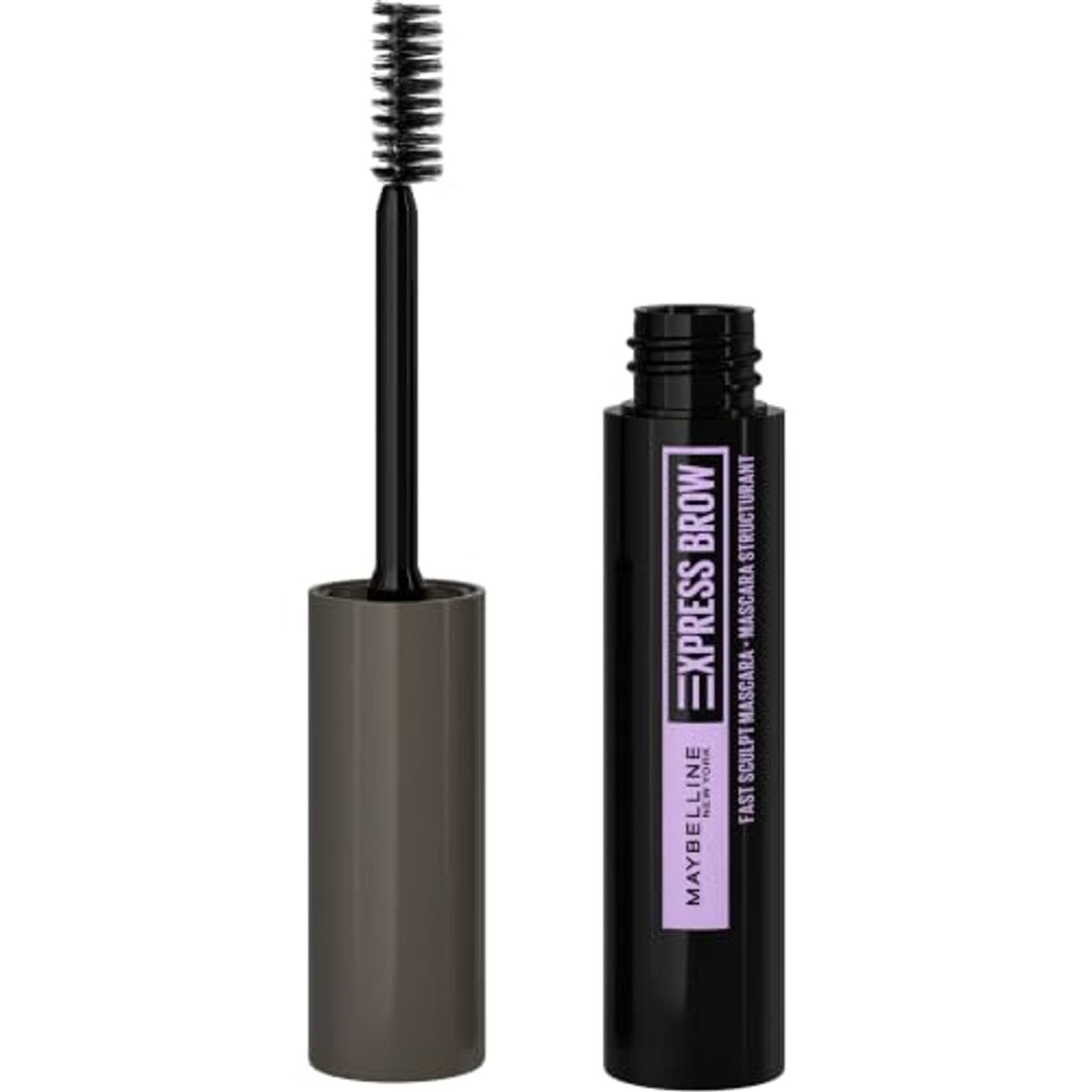 Maybelline New York Wenkbrauwmascara Express Brow Fast Sculpt Wenkbrauwmascara Medium Brown Nr. 04, 3,5 ml – MAYBELLINE