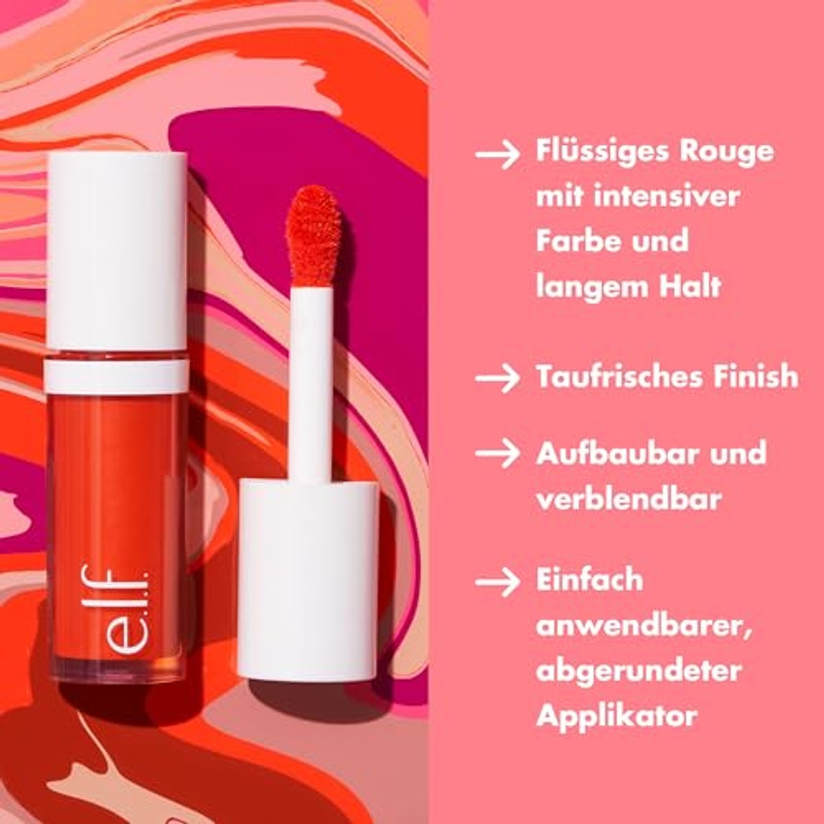 e.l.f. Camo Liquid Blush Dusty Rosé - 6 stuks