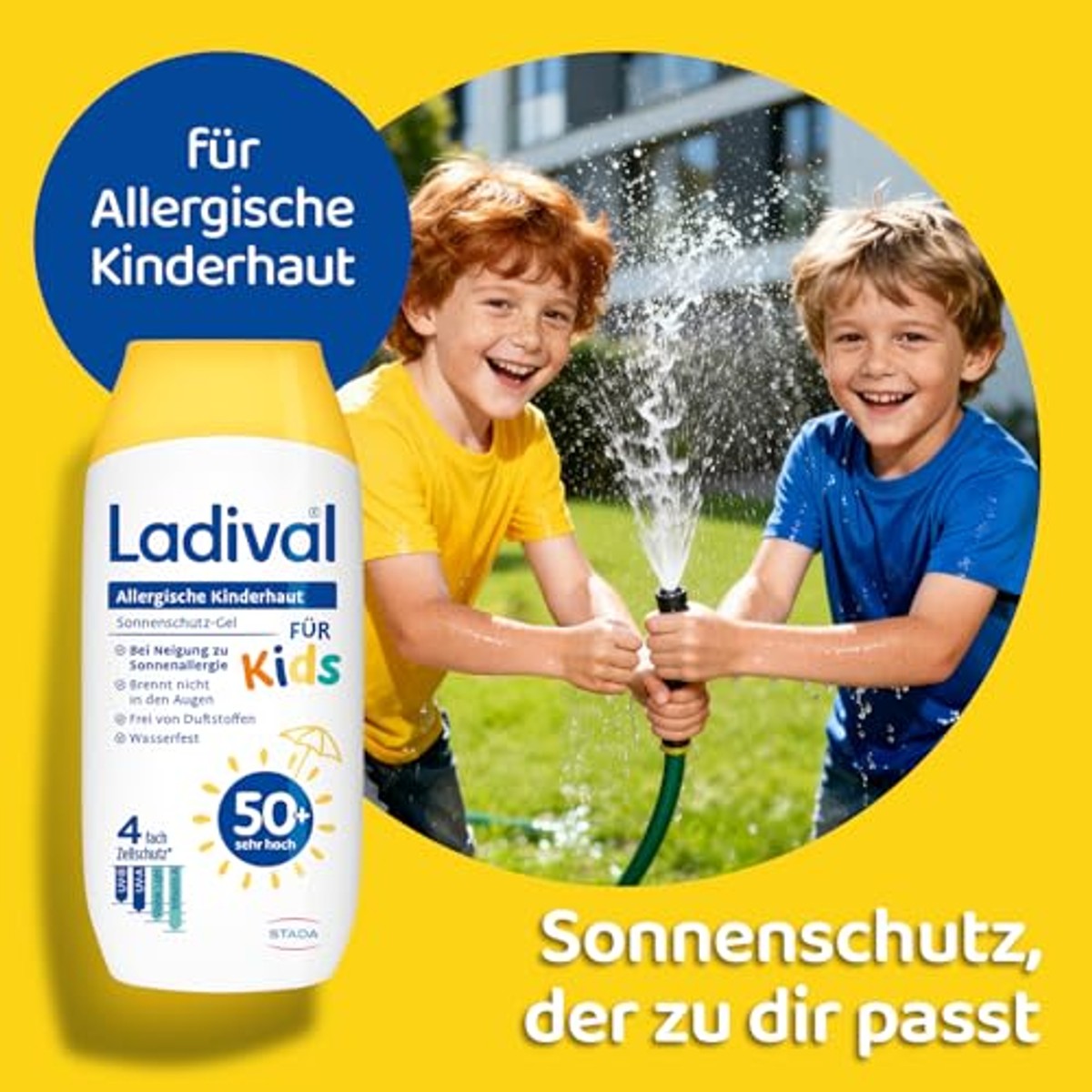 Ladival Allergische kinderhuid zonnebeschermingsgel SPF 50+ 200 ml – Ladival