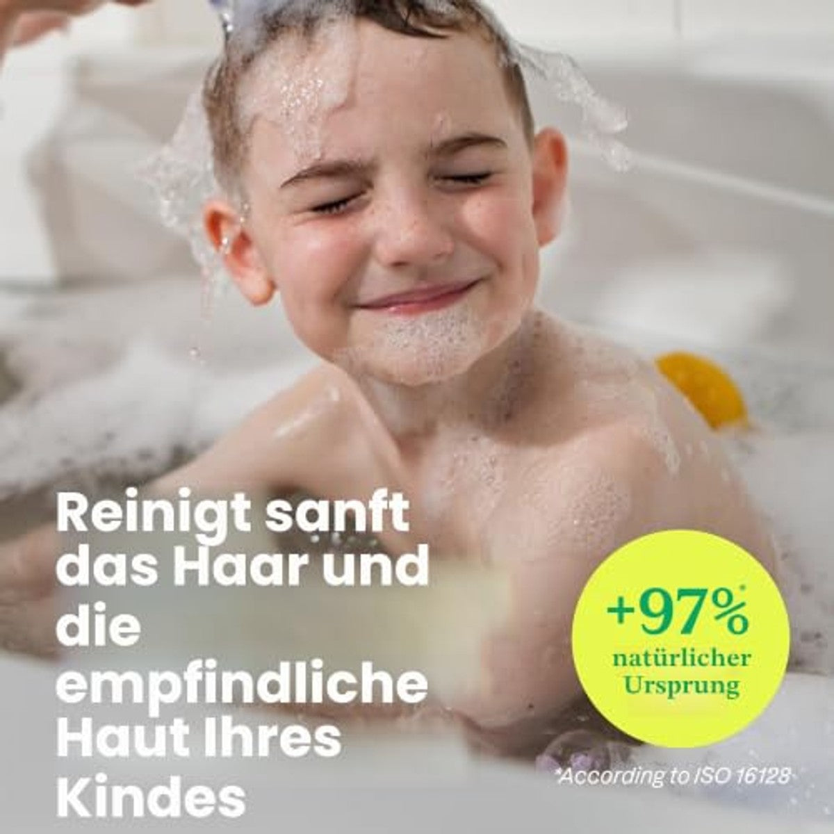 ATTITUDE Shampoo en bodywash voor kinderen, EWG geteste haar- en lichaamsreiniger, dermatologisch geteste zeep, badproducten op plantaardige en minerale basis, veganistisch, vanille en peer, 473 ml – ATTITUDE