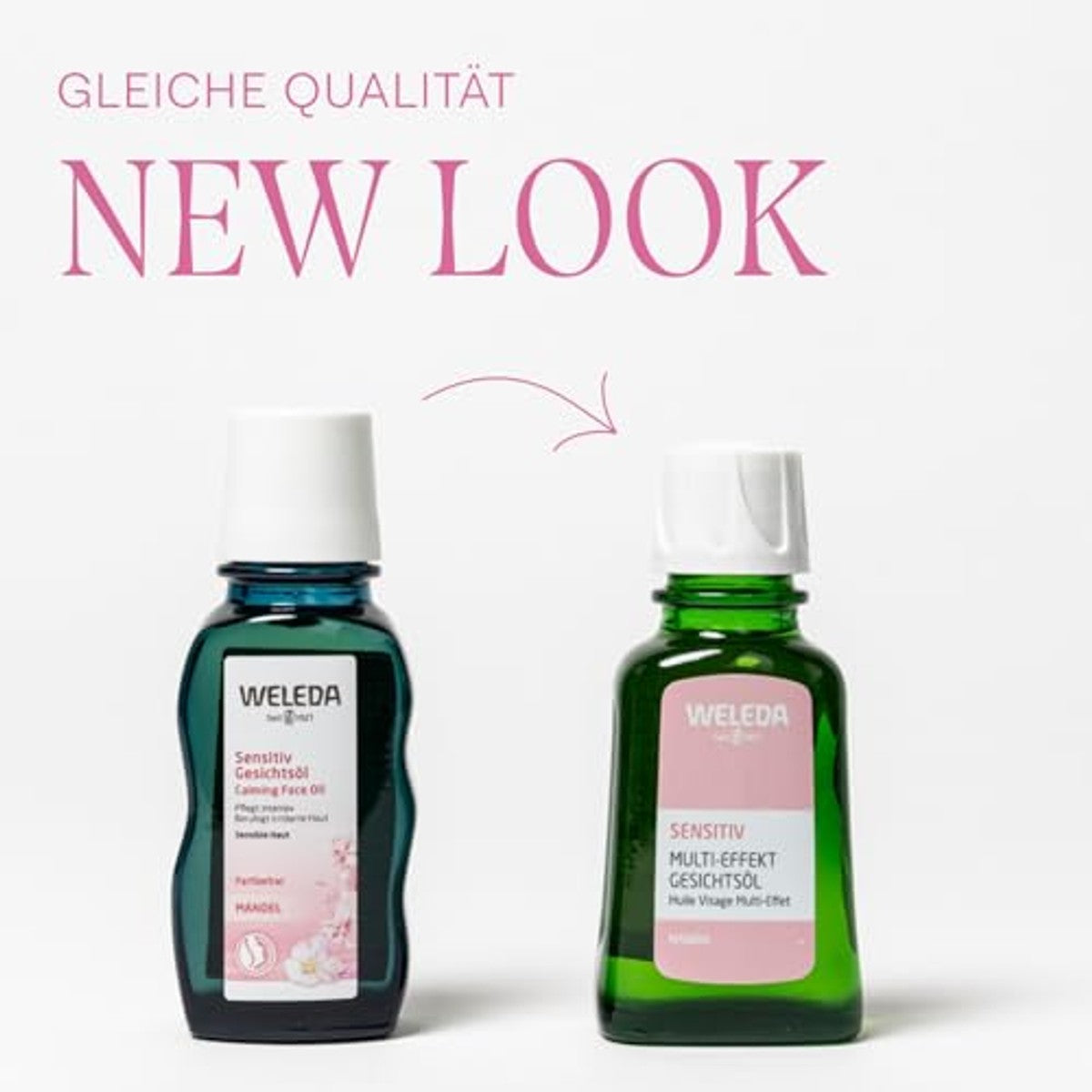 Weleda Amandel Gevoelige Gezichtsolie Kalmerend 50 ml - 3-pack