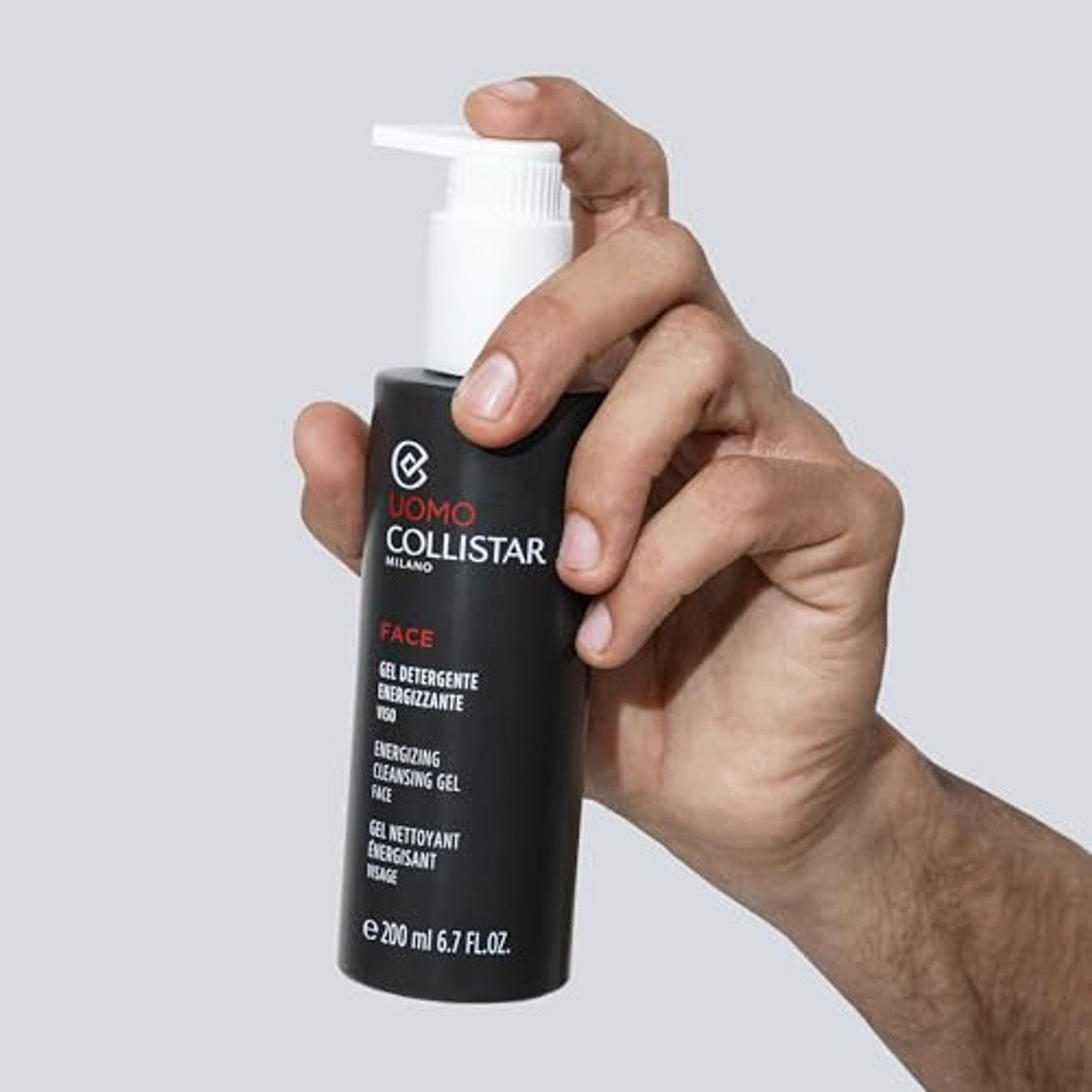 Collistar Energetiserende Gezichtsreinigingsgel voor Heren 200 ml - 6-pack