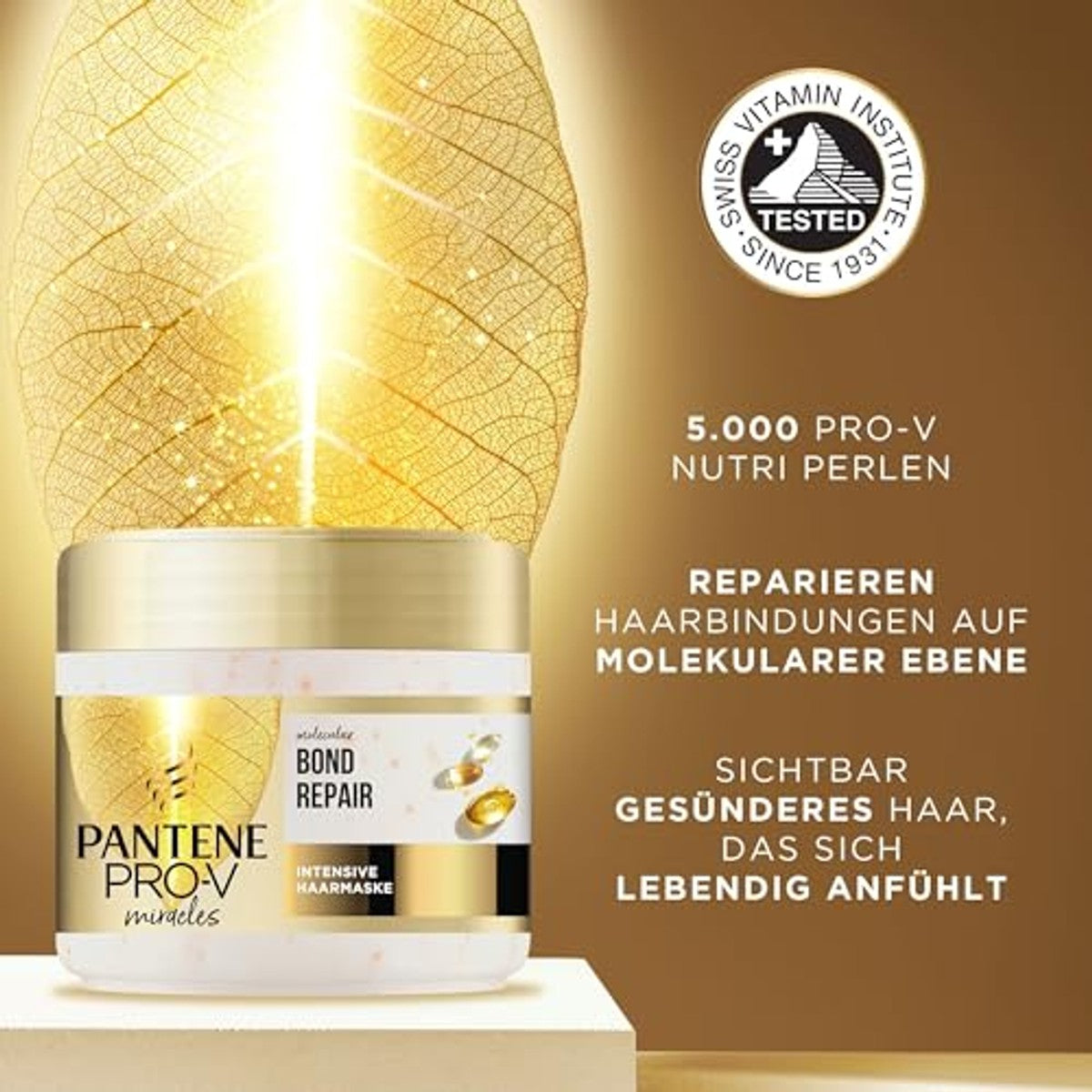 Pantene Pro-V Molecular Bond Repair Intensieve Verzorging 3 x 300 ml - Voordeelverpakking