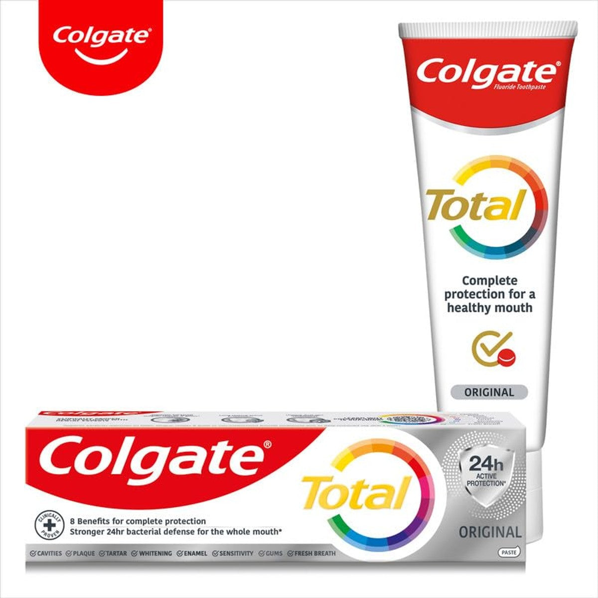 Colgate Total Activa Original Tandpasta 2 x 75 ml – Colgate