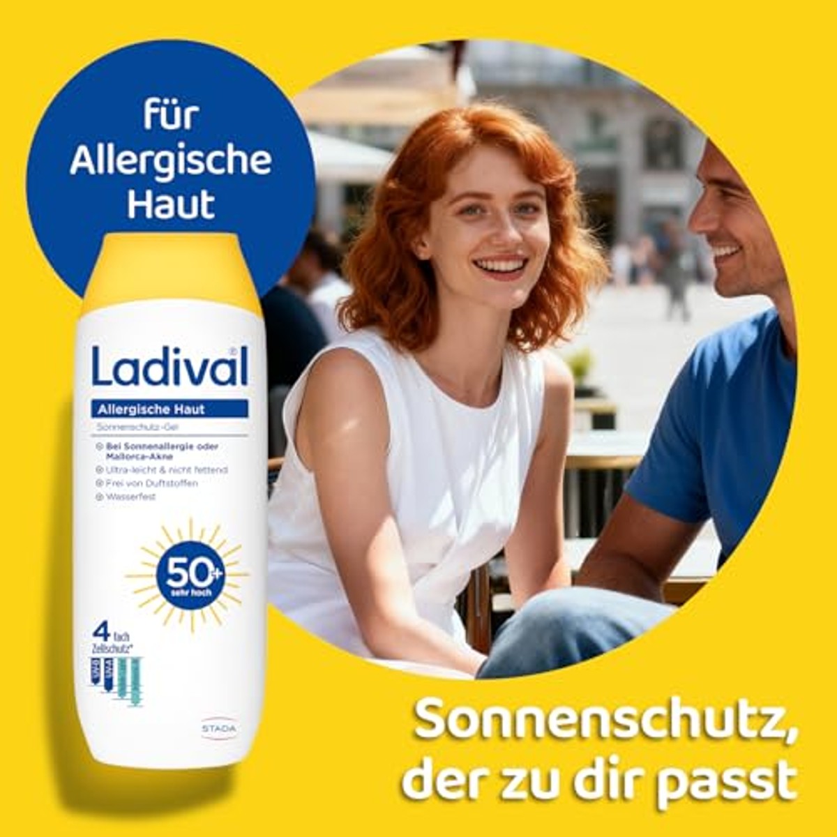 Ladival Zonweringsgel SPF 50+ allergische huid 3 x 250 ml - Voordeelverpakking