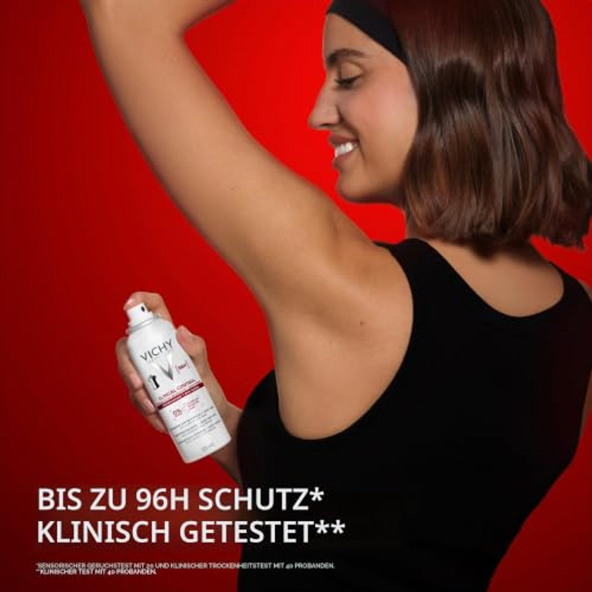 Vichy Dermo-Tolerance Clinical Control Deo Spray 96h voor Dames 125 ml - 3-pack