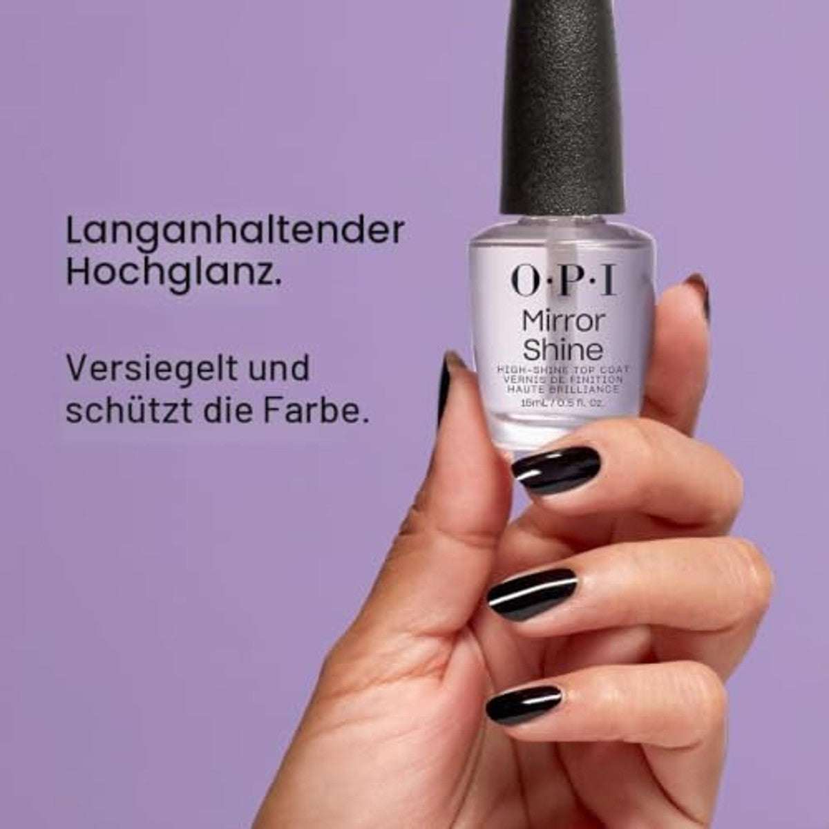 OPI Nail Lacquer Brilliant Top Coat voor Langere Houdbaarheid 15 ml