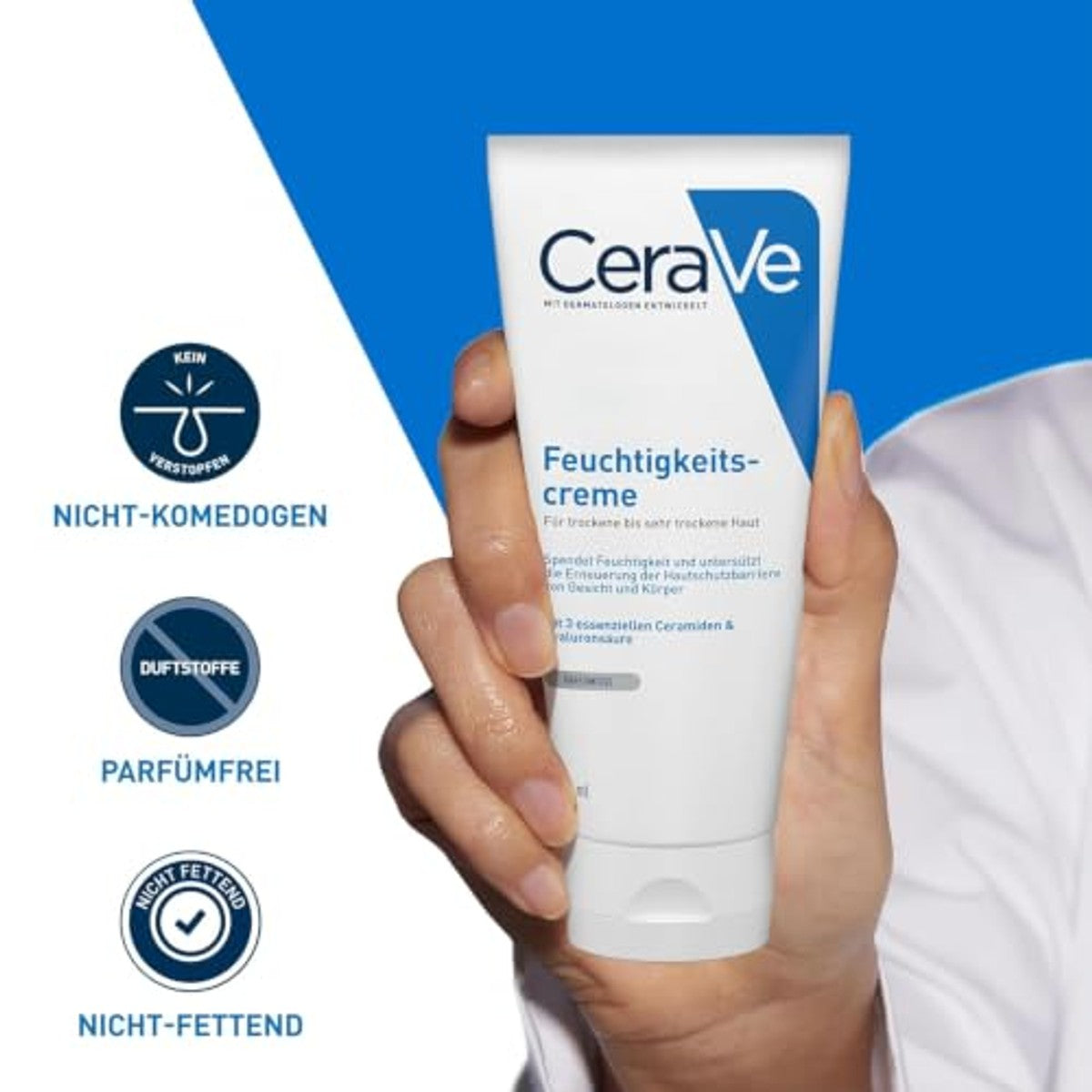 CeraVe Vochtinbrengende Crème voor Droge tot Zeer Droge Huid 177 ml - 6-pack