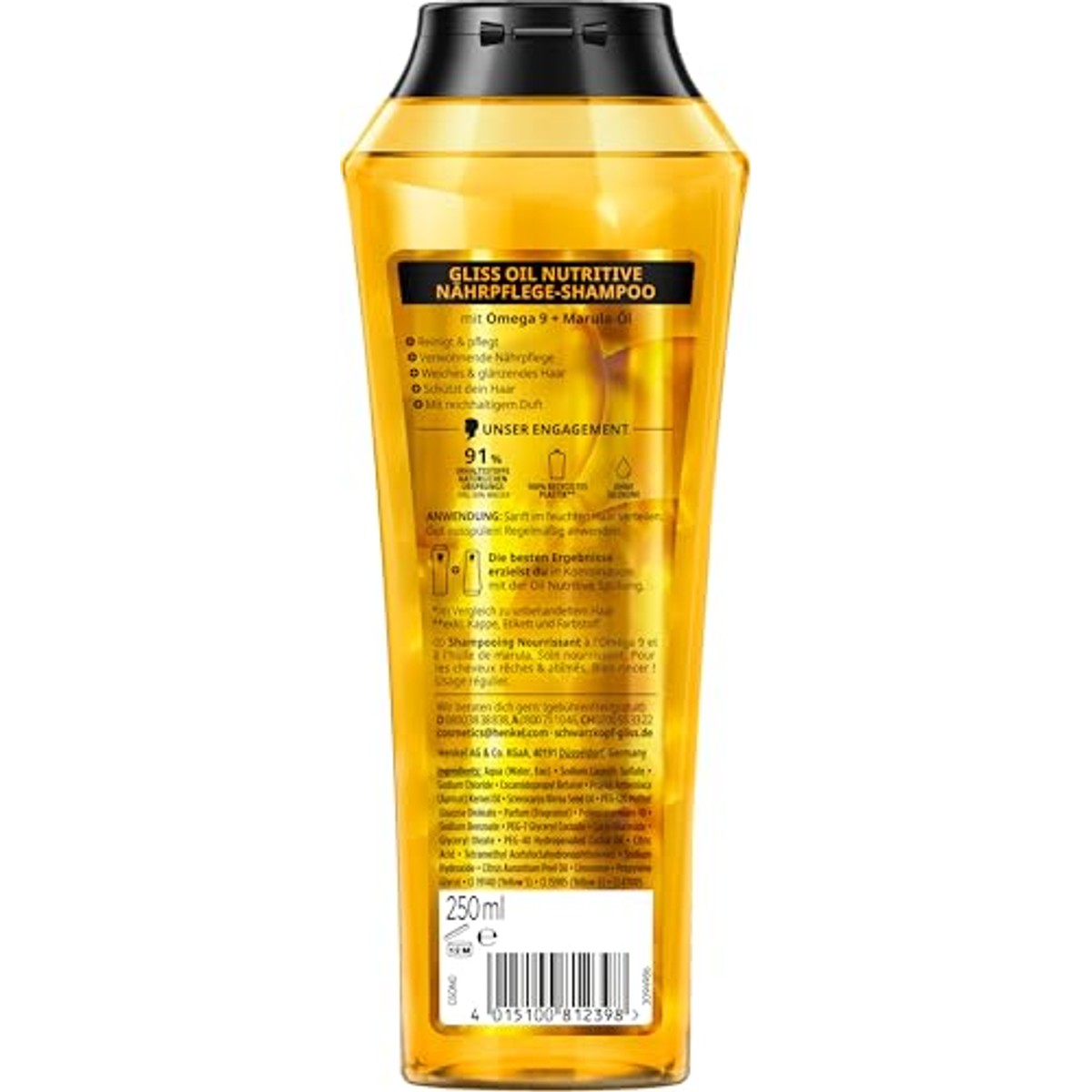 Gliss Oil Nutritive Shampoo 250 ml – Gliss